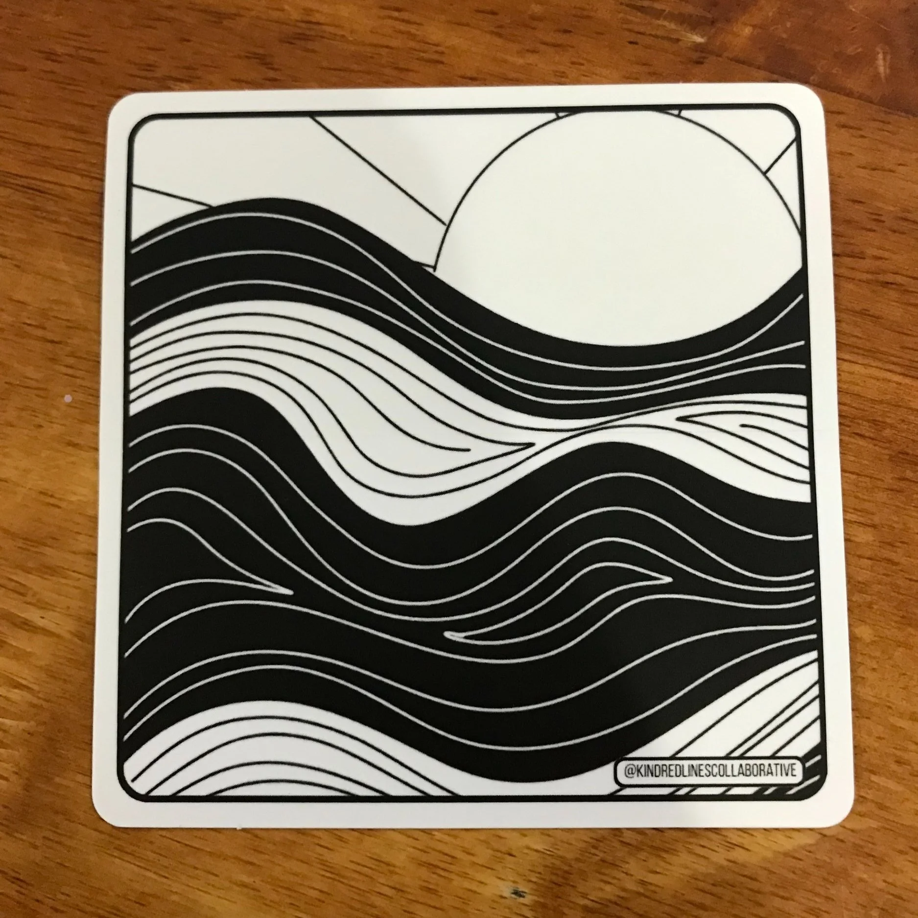 "The Water" Enneagram Type 2 Sticker