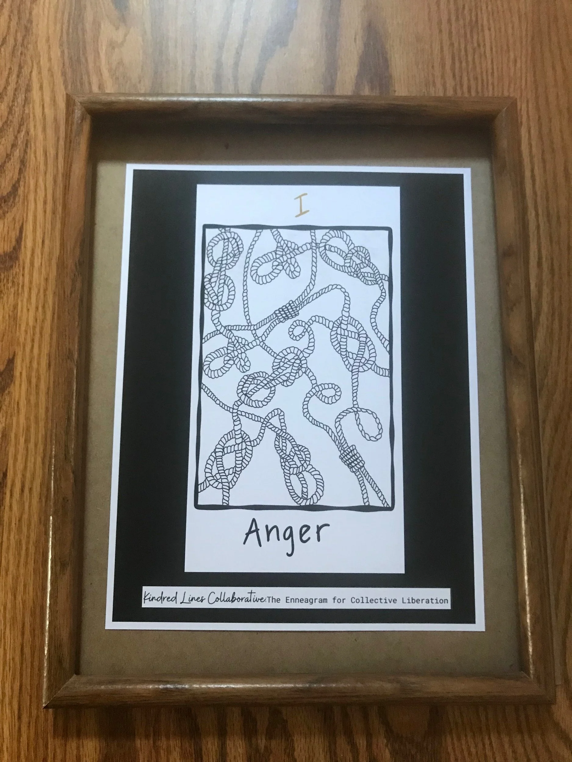 Anger | Enneagram 1 Print