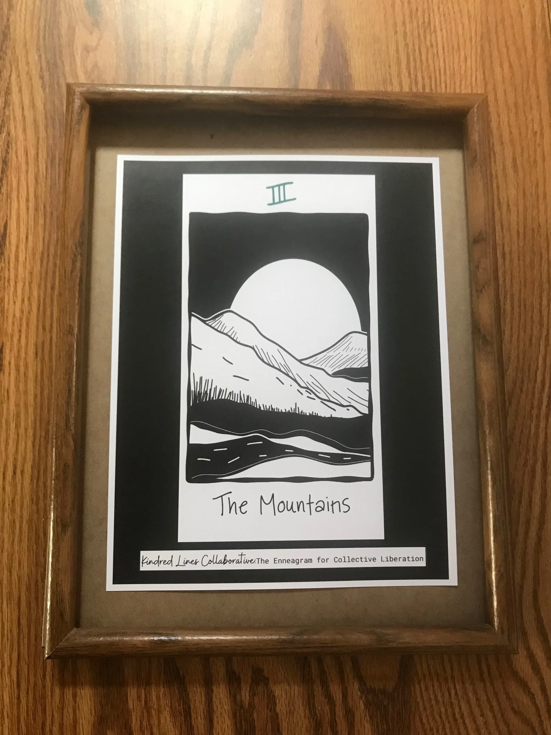 The Mountains | Enneagram 3 Print