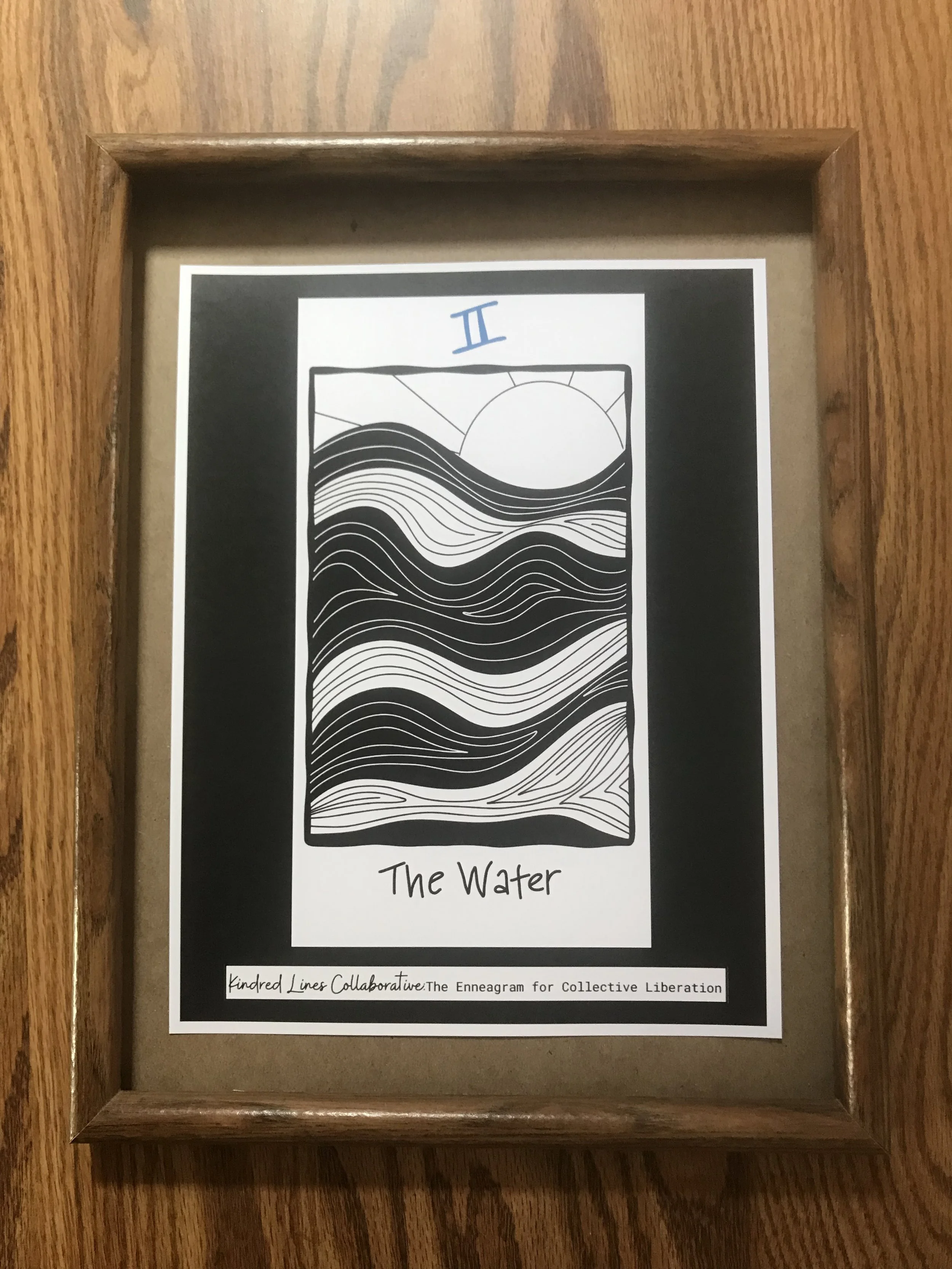The Water | Enneagram 2 Print