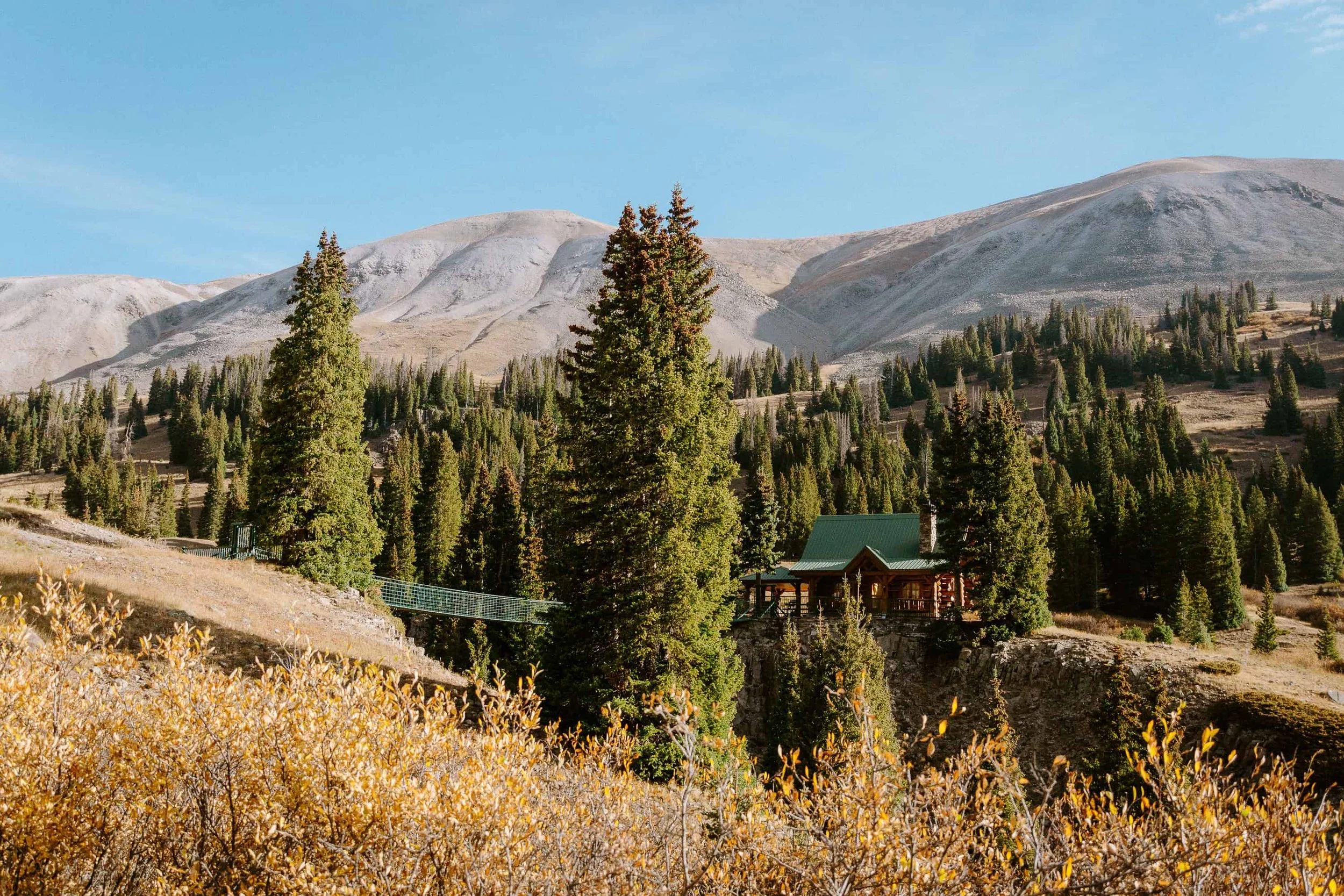 Lake City Colorado cabin accommodation elopement