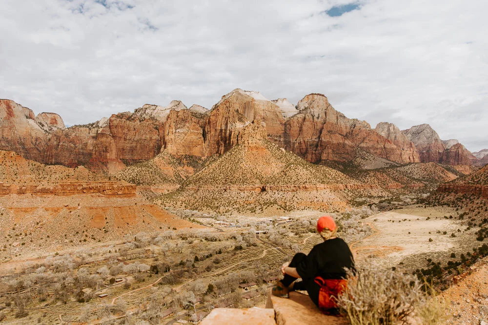 Zion National Park in the Winter