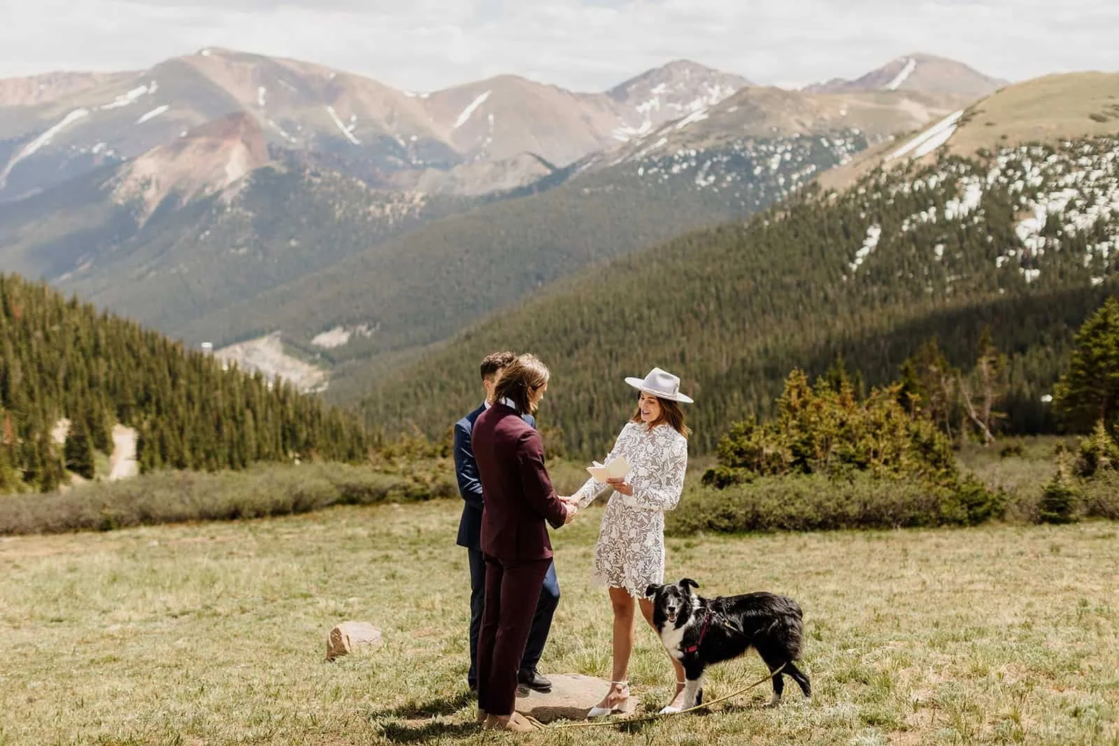 A Summer Elopement At The A-Frame Club In Winter Park Colorado