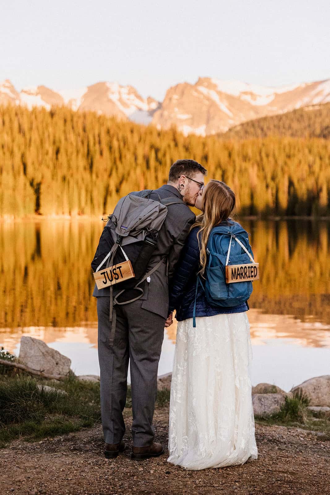 Brainard Lake Recreation Area Spring Elopement