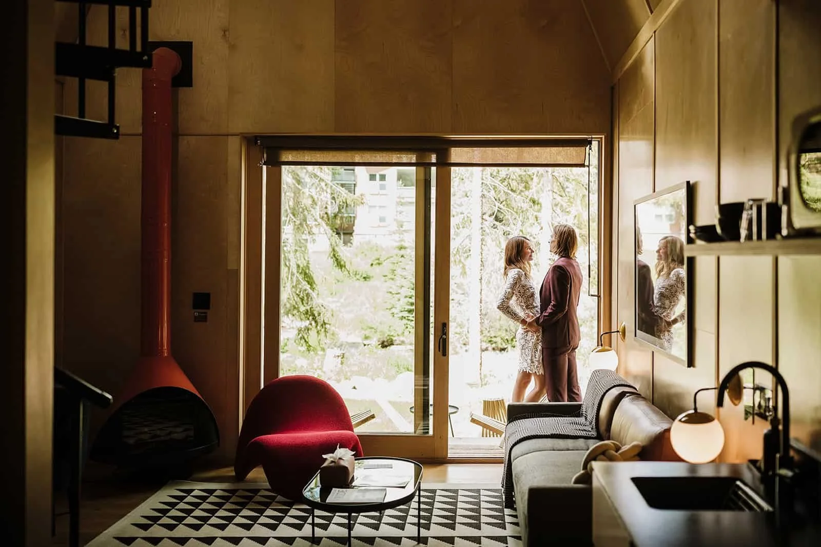 A Frame Club Elopement in Winter Park Colorado