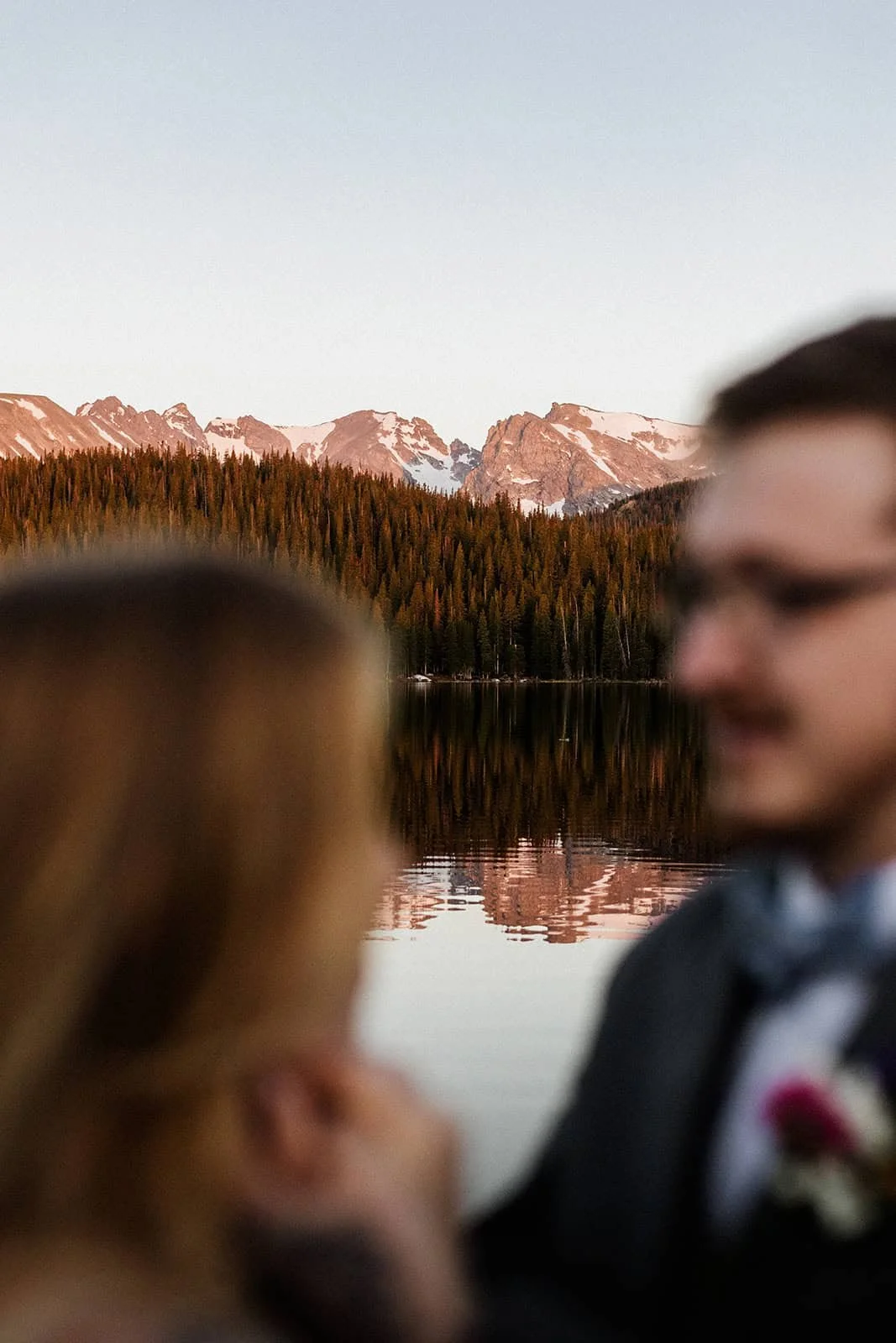 Brainard Lake Recreation Area Spring Elopement