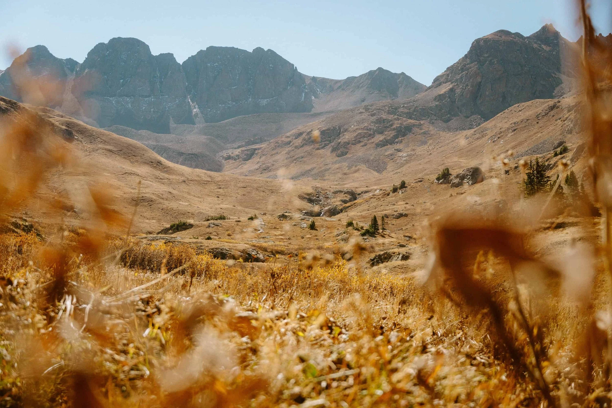 American Basin in the fall