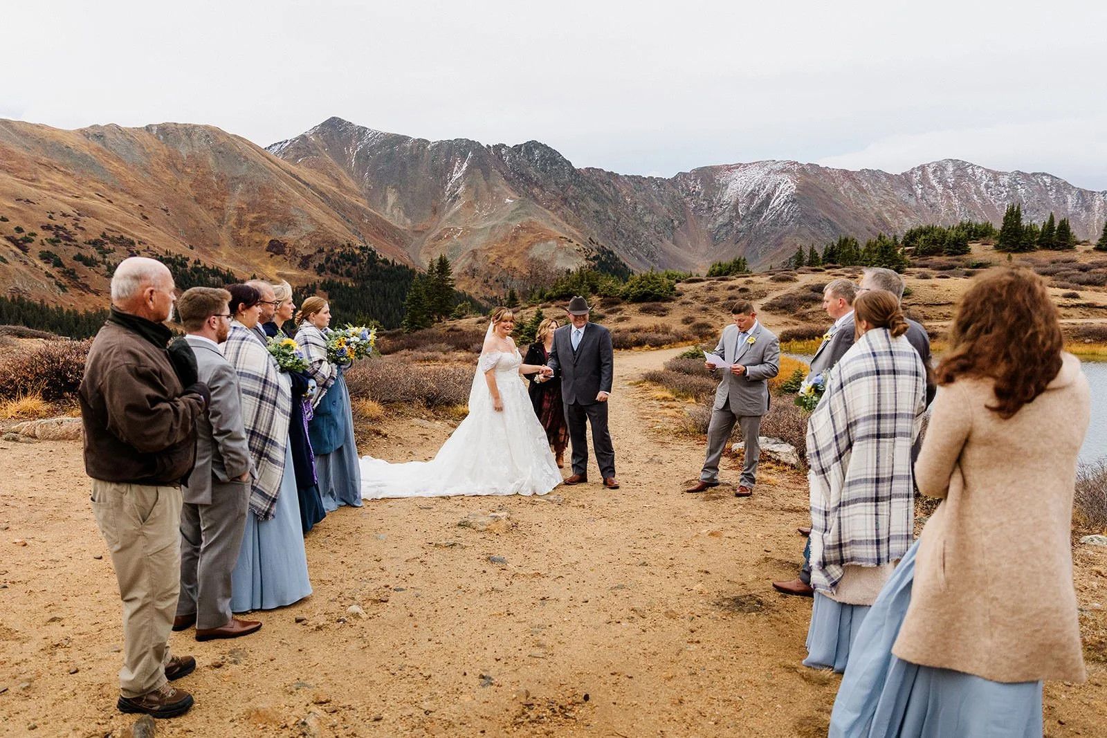 Drive to elopement locations in Colorado Loveland Pass