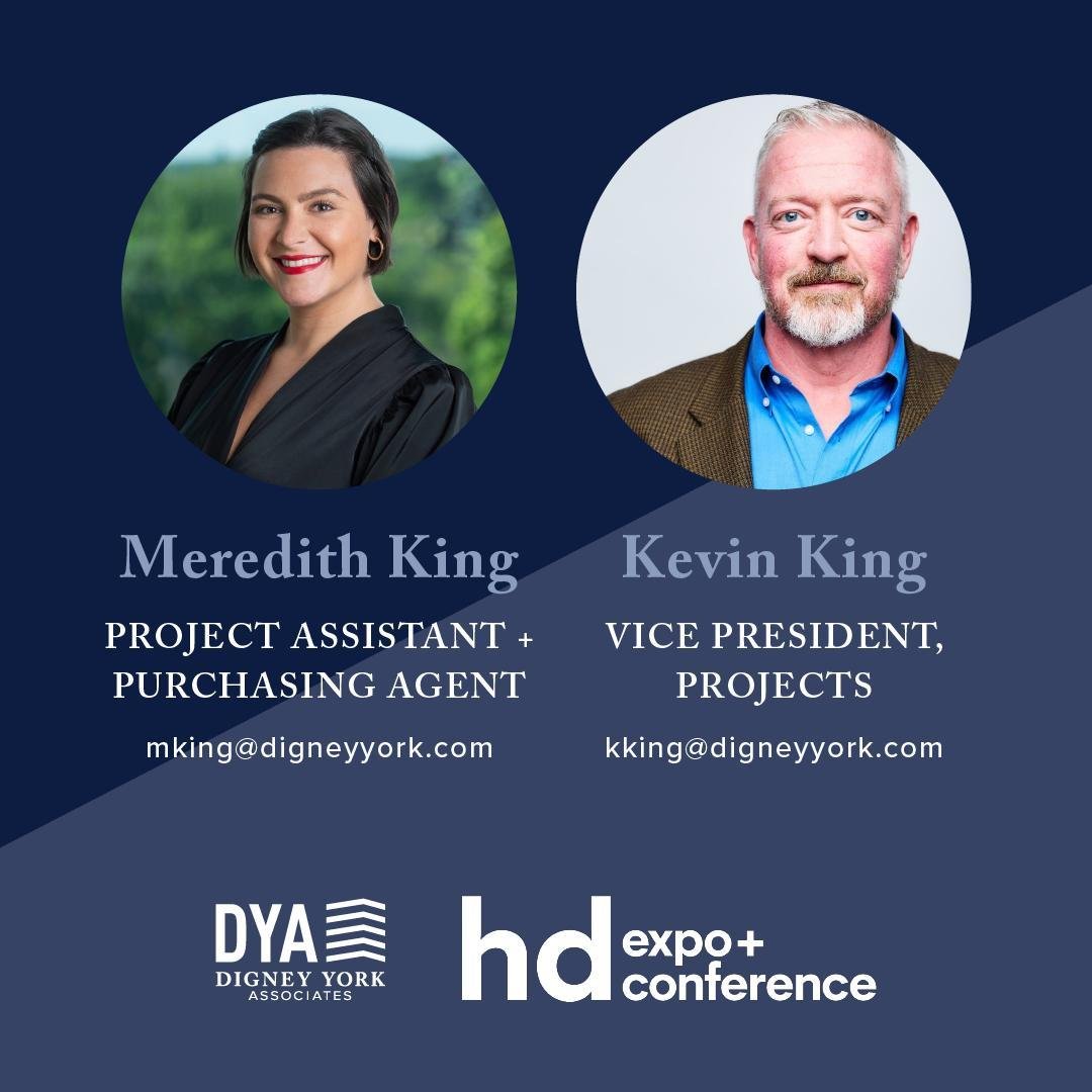 Our own Kevin King and Meredith King are excited to attend this year&rsquo;s @hospitalitydesign HD Expo in Las Vegas, and they&rsquo;re looking to build new relationships and reconnect with familiar faces.

Reach out if you&rsquo;re interested in get