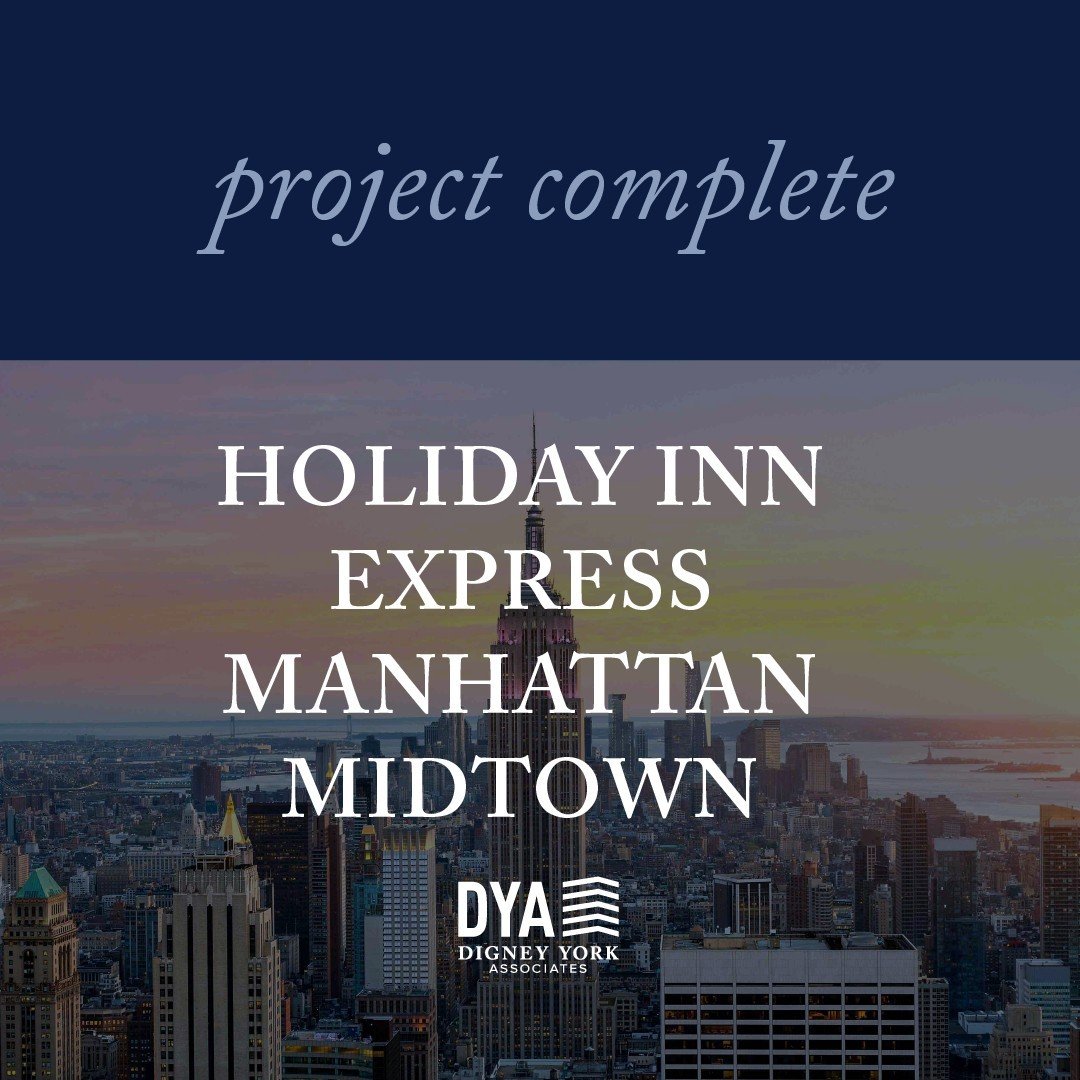 PROJECT COMPLETE: Holiday Inn Express Midtown Manhattan

Digney York performed a full renovation of 228 guestrooms and 14 guest corridors. Our work included all finishes, paint, wallcoverings, carpet, tub and shower surrounds, vanities and stone tops