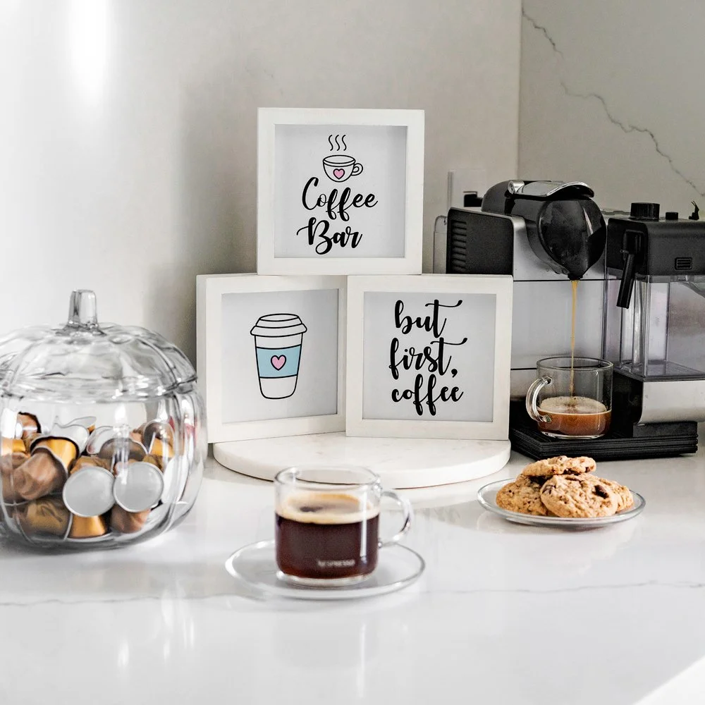 Coffee Bar Styling Product Photography