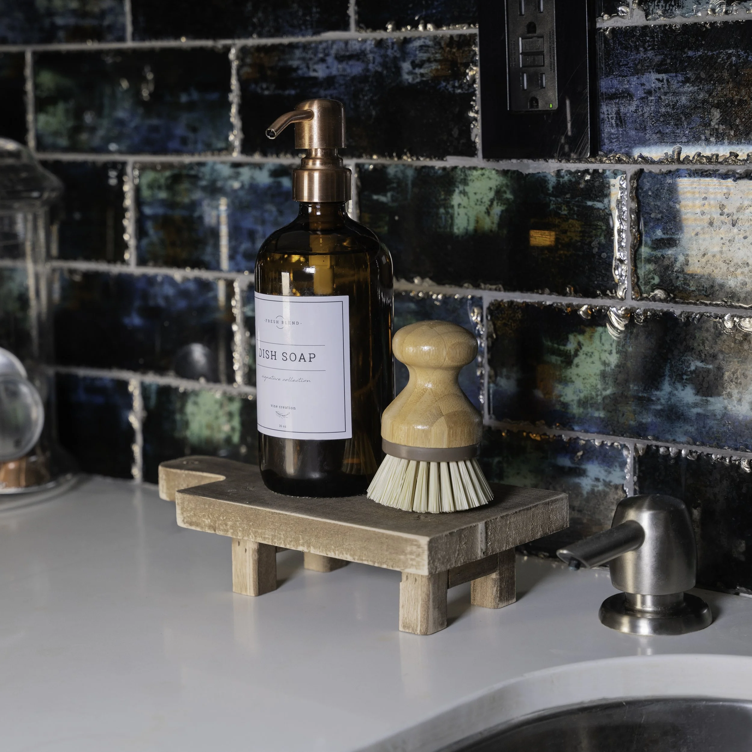 On Location Wood Riser Product Photos