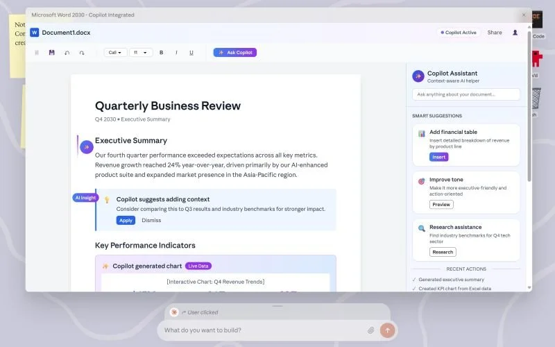 Imagining the Future of Microsoft 365 Copilot UX with Claude