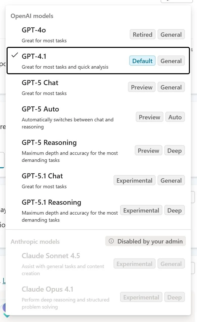 GPT-5.1 Lands in Copilot Studio: What It Means for Custom Agents