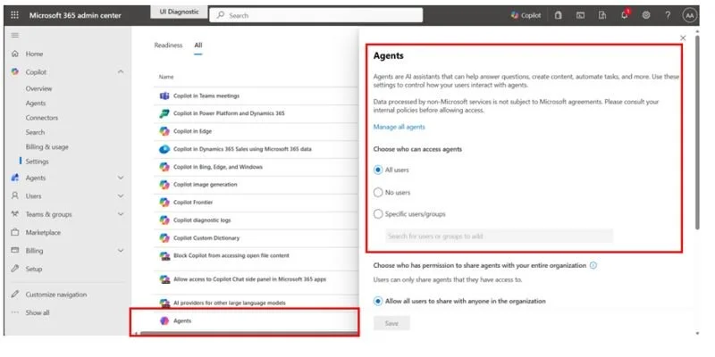 Decoupling Access: Researcher and Analyst Agents Get More Flexibility in Copilot