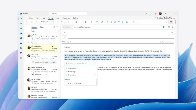 Outlook's New Copilot Canvas Experience Is a Step in the Right Direction