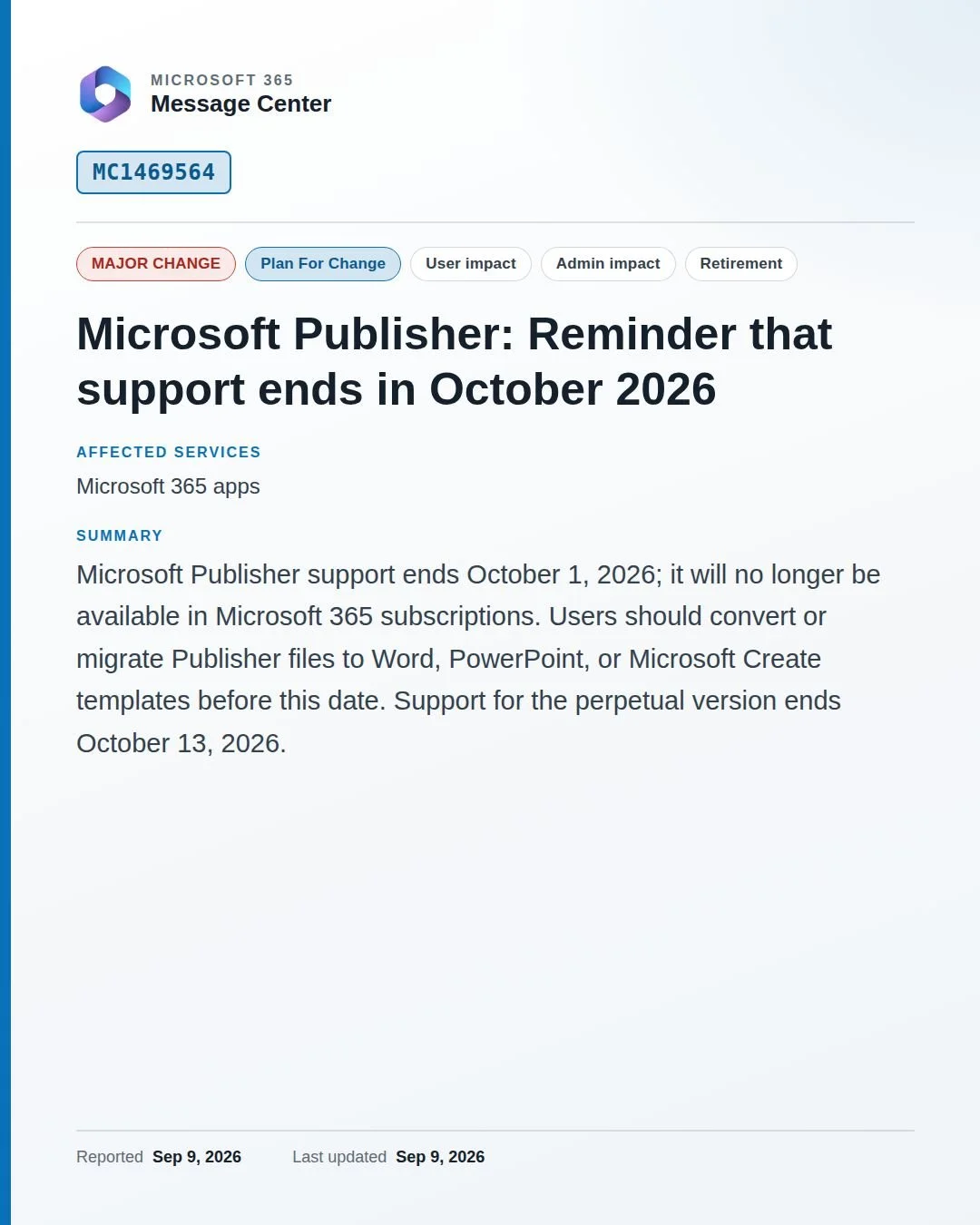 The End of an Era: Microsoft Publisher Retires and Your Digital Archives Need Attention