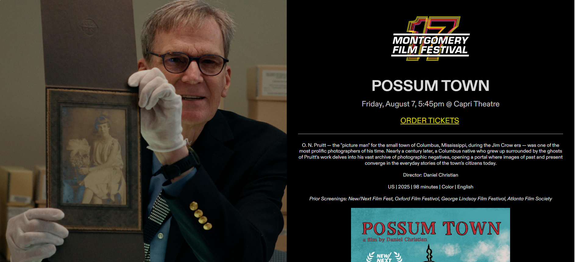 Possum Town poster
