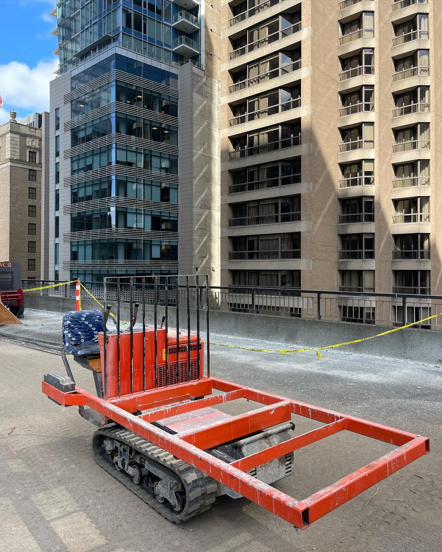 We haven&rsquo;t been posting much but what we have been doing is&hellip; making the dumpers into flat beds  #demolition #concrete #husqvarna  #kubota #vancouver
