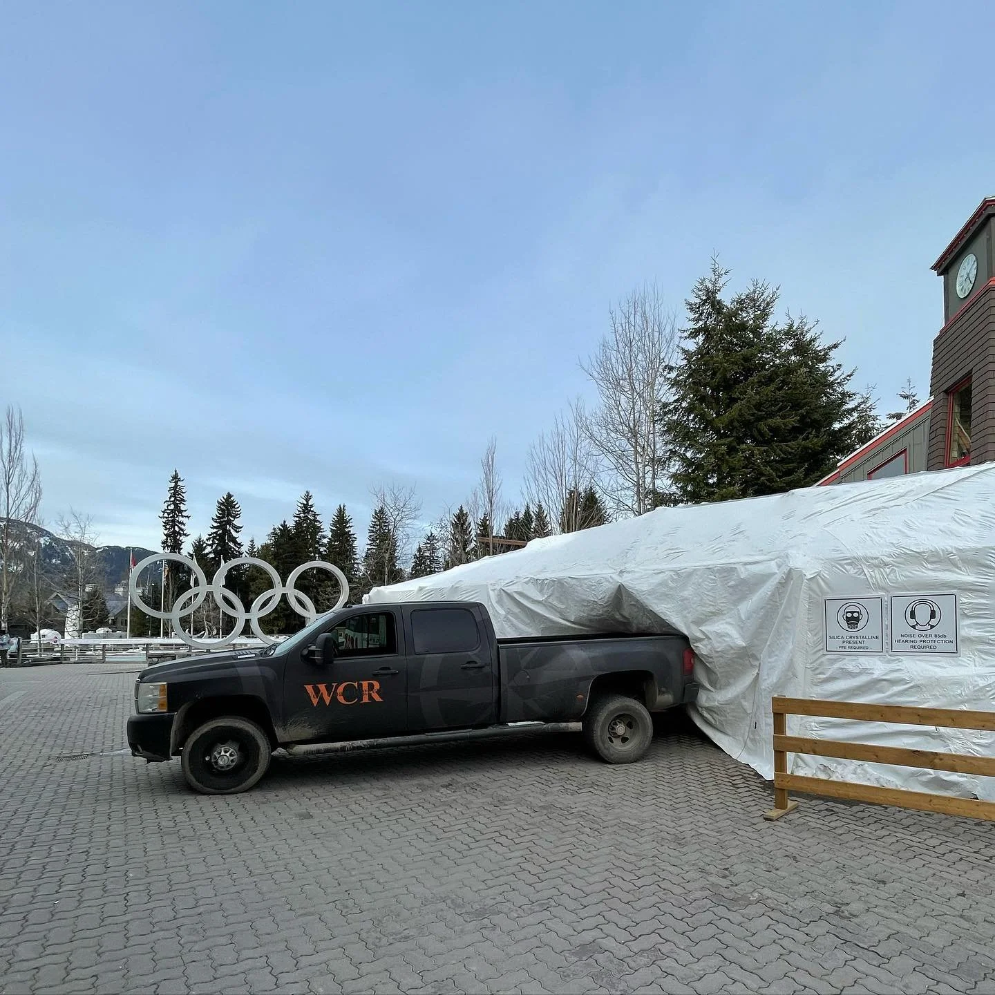 It&rsquo;s -ripping apart- patio season 😎 #whistler #demolition #demo #rigger #riggers #rigging #rigginglife #chevy #chevrolet
