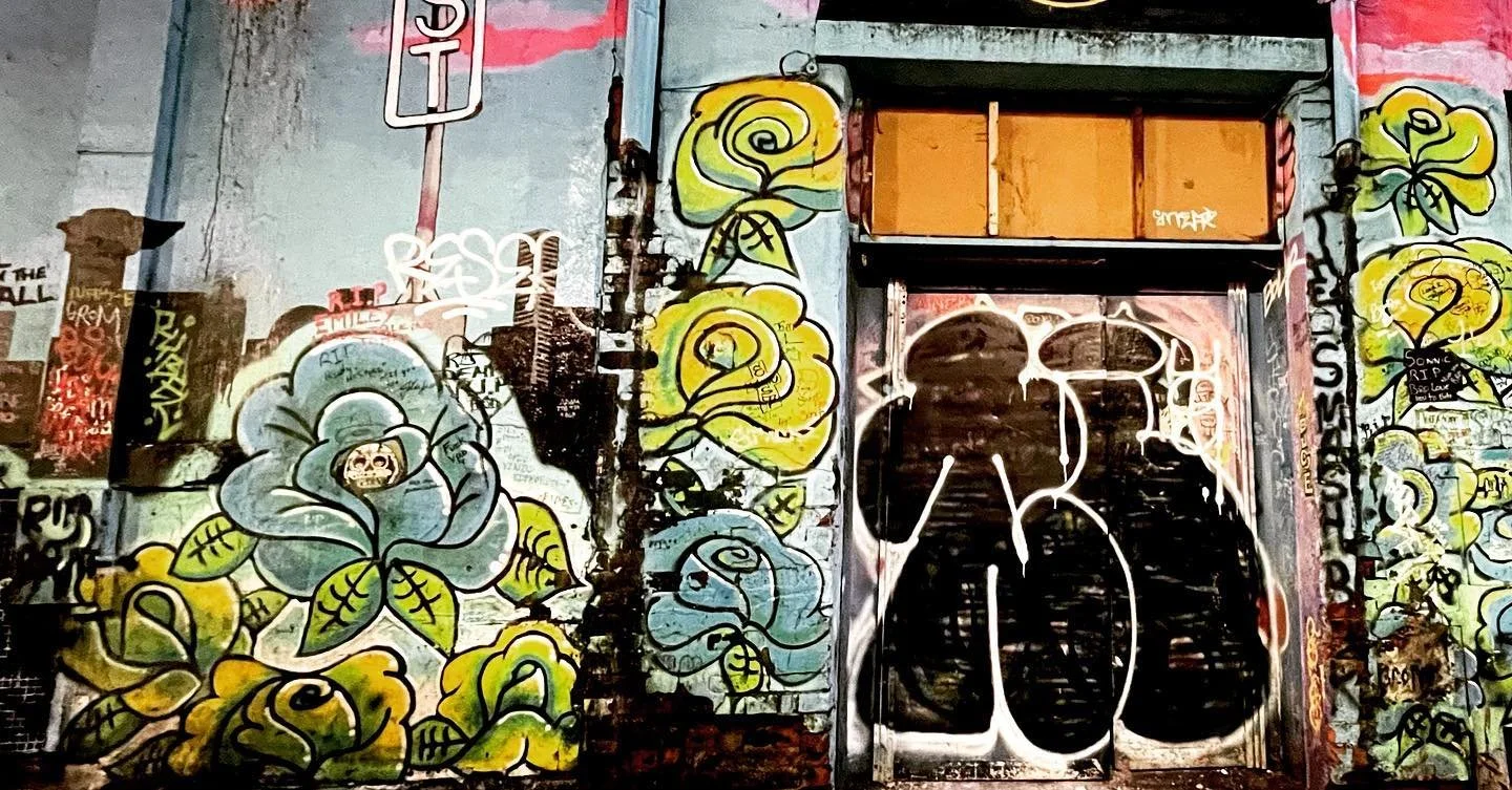 Anotha one bites the dust&hellip; 🎵 
.
.
#demo #demolition #rigging #construction #work #boys #smallbusiness #graffiti #downtownvancouver #downtown #alley #hardwork