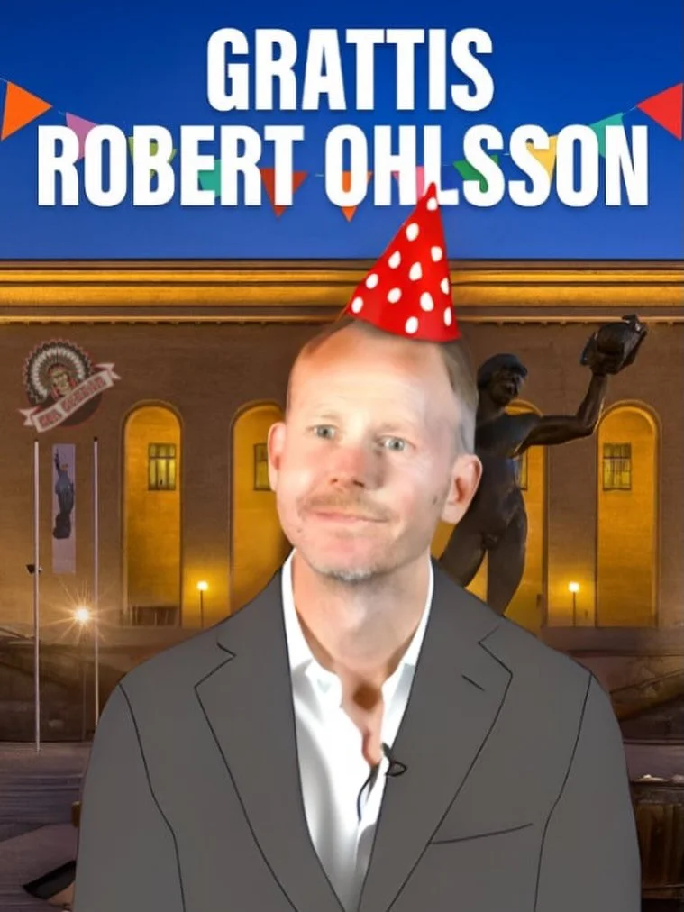 Gratulerar med dagen Robban!
