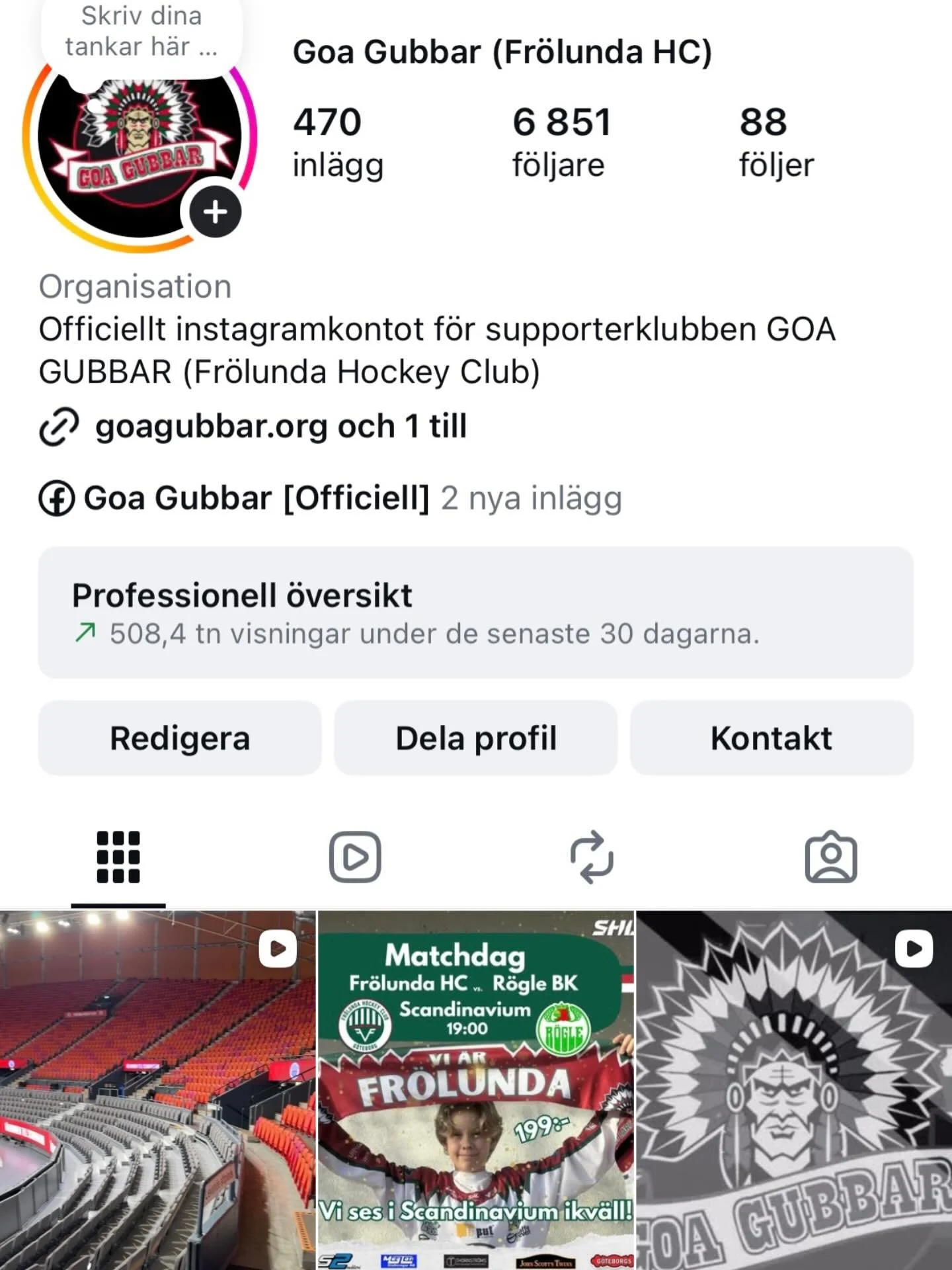 &Ouml;ver 500 000 visningar senaste m&aring;naden, woohoo! Nu tar vi helg och b&ouml;rjar s&aring; sm&aring;tt ladda inf&ouml;r morgondagen!