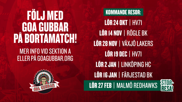 HV71 vs. Frölunda HC - Fullbokad