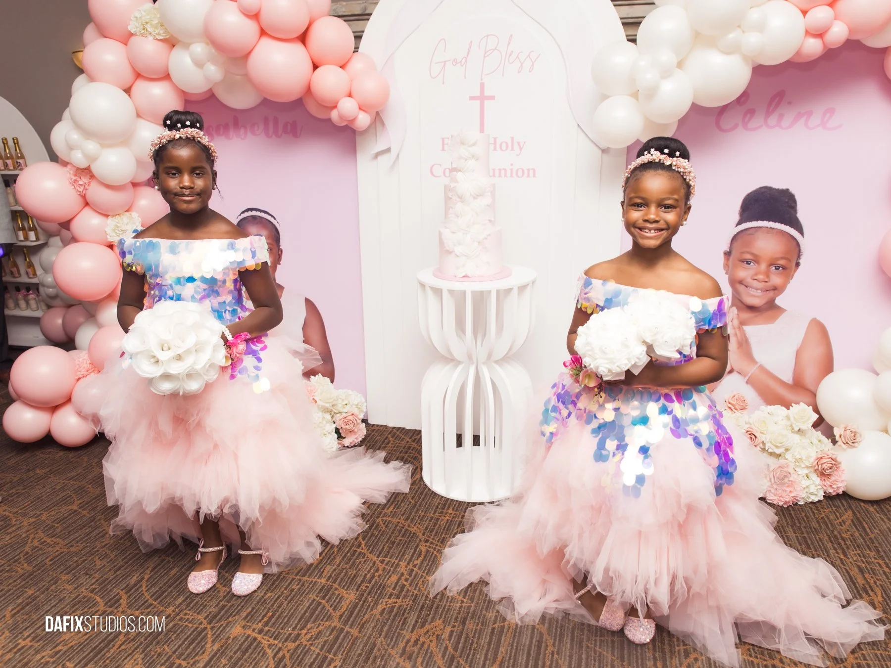 Isabella & Celine's First Communion