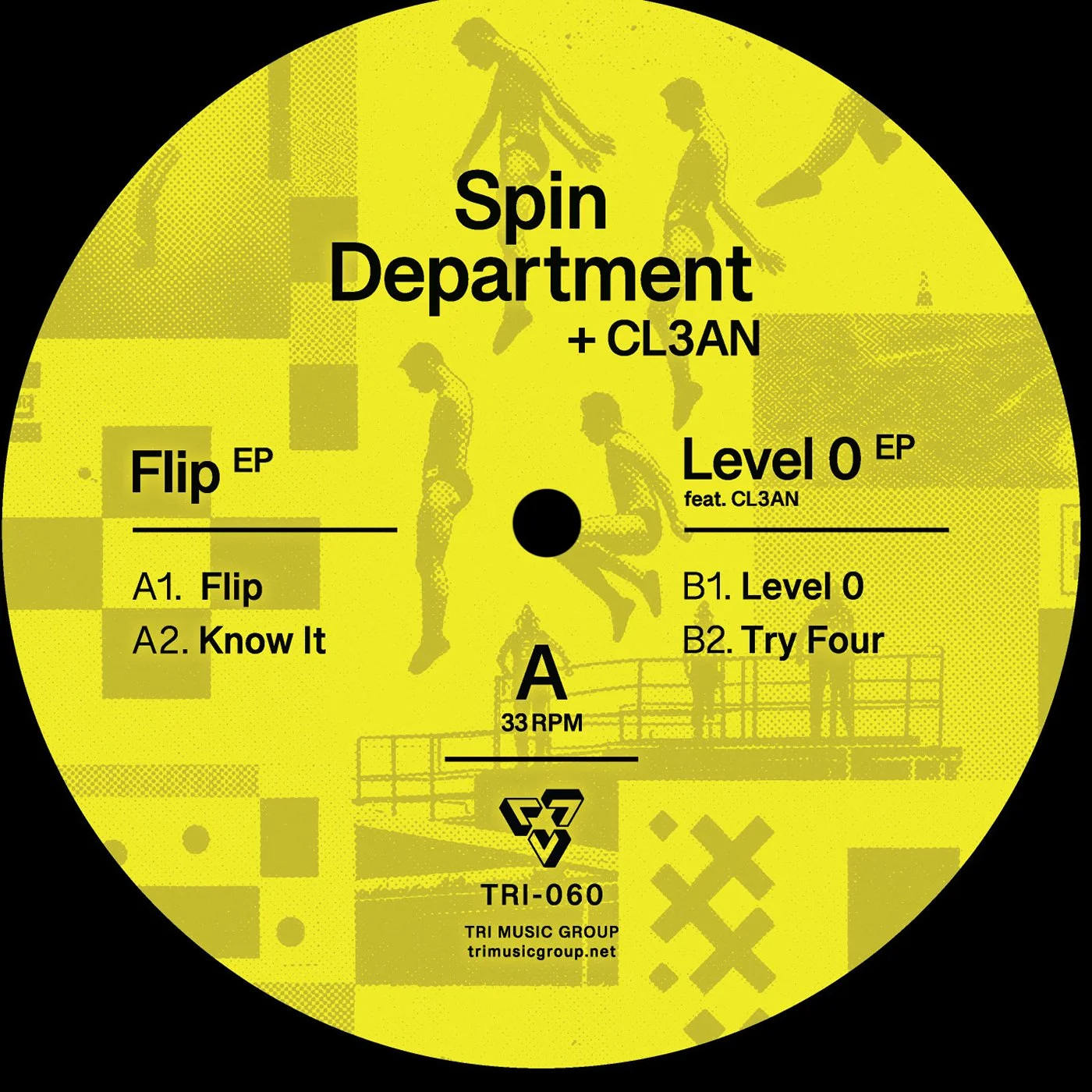 Spin Department - Flip / Level 0 EP (Vinyl)