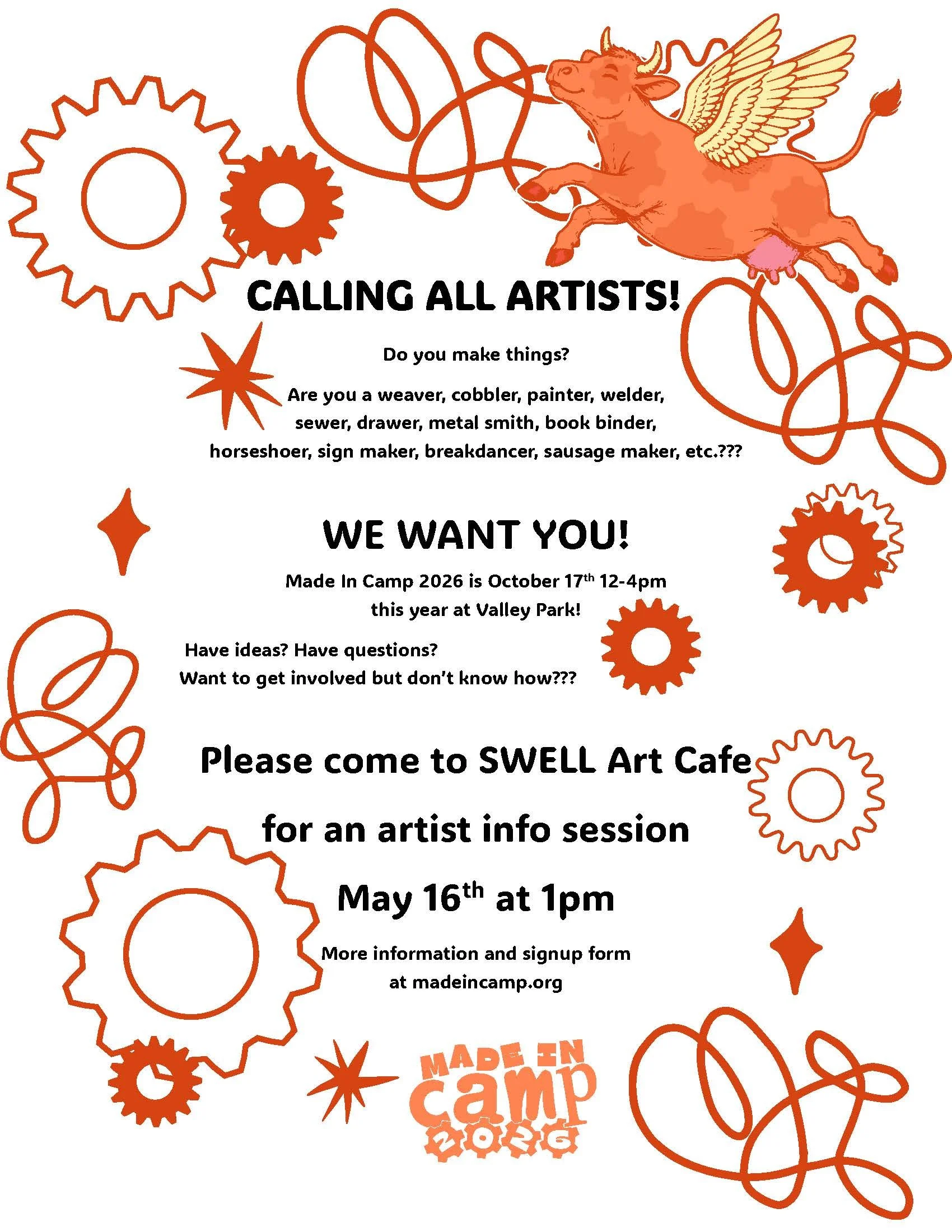 Artist Info Session: Made in Camp 