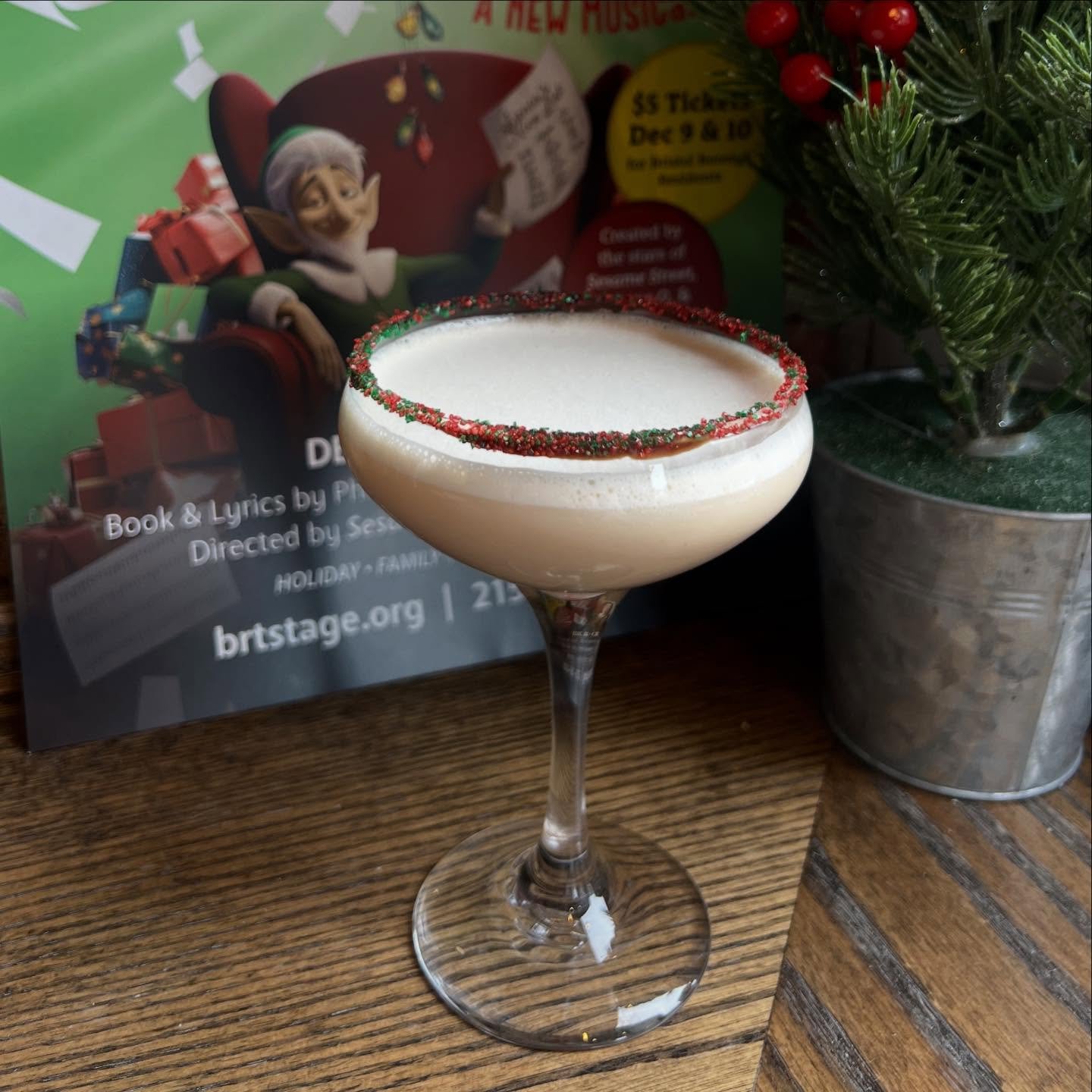 Are you on the Nice List or the Naughty List? 🎅🏼

Join us before or after @brtstage&rsquo;s show, The Nice List for a Sugar Cookie Martini 🍪 or a $10 Classic Cheese pizza 🍕 
.
.
.
.
#drinklovers #cocktaillovers #mybristolborough #cocktaillovers #