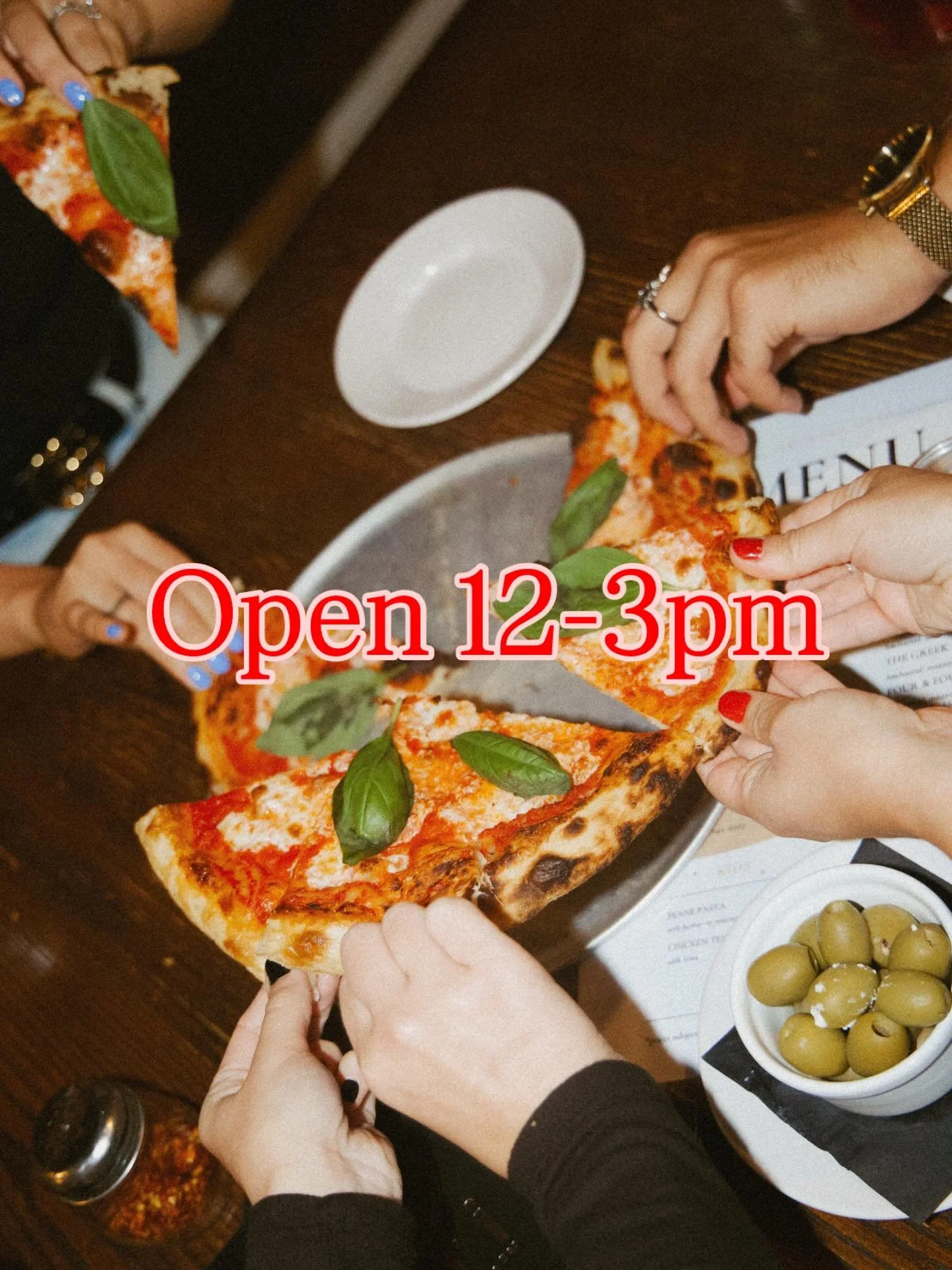 Merry Christmas Eve! 🎄

We will be open from 12-3pm for any last minute gift cards, bottles of wine or a quick drink before heading off to your holiday festivities! 🎅🏼 
.
.
.
.
#merrychristmas #pizzalovers #drinklovers #mybristolborough