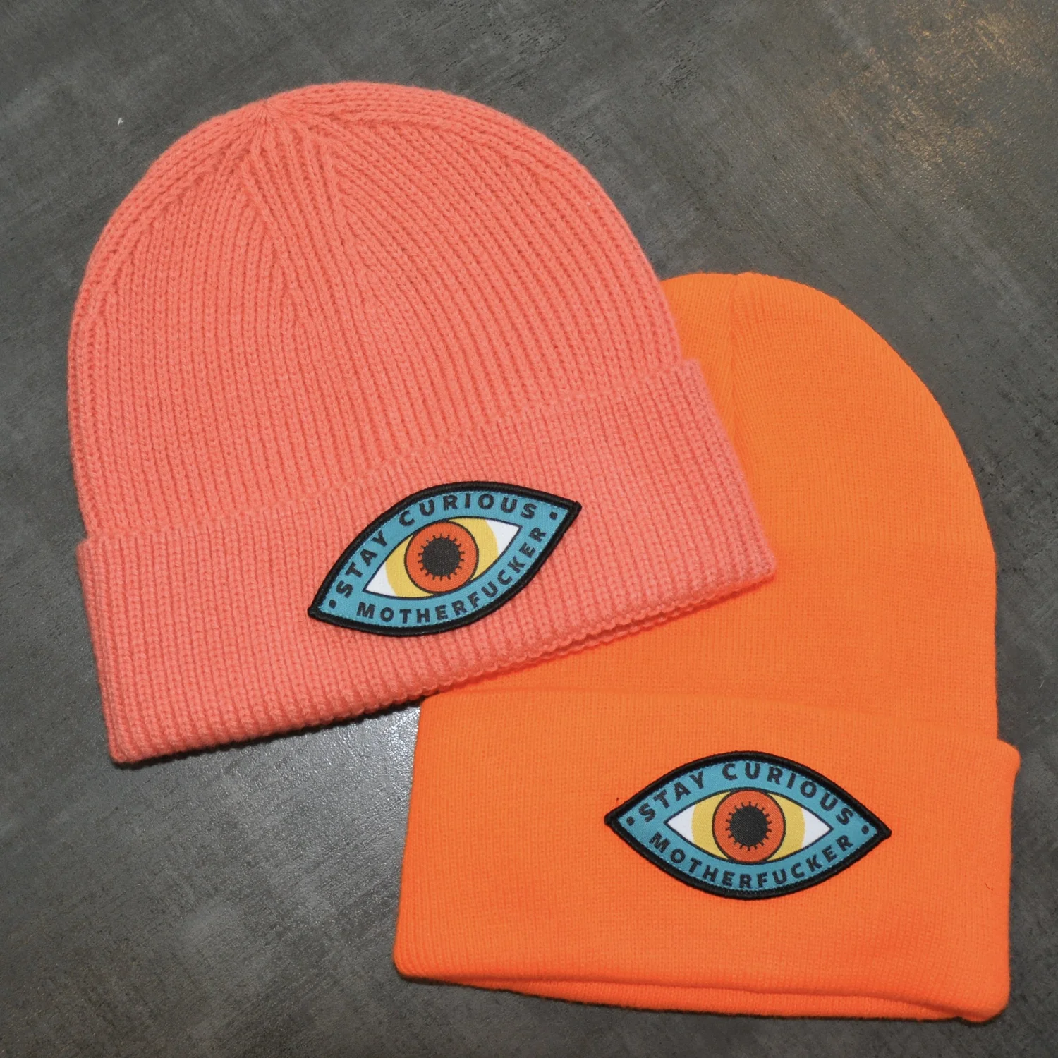 Stay Curious MotherFucker Beanie — Sputnik Seattle