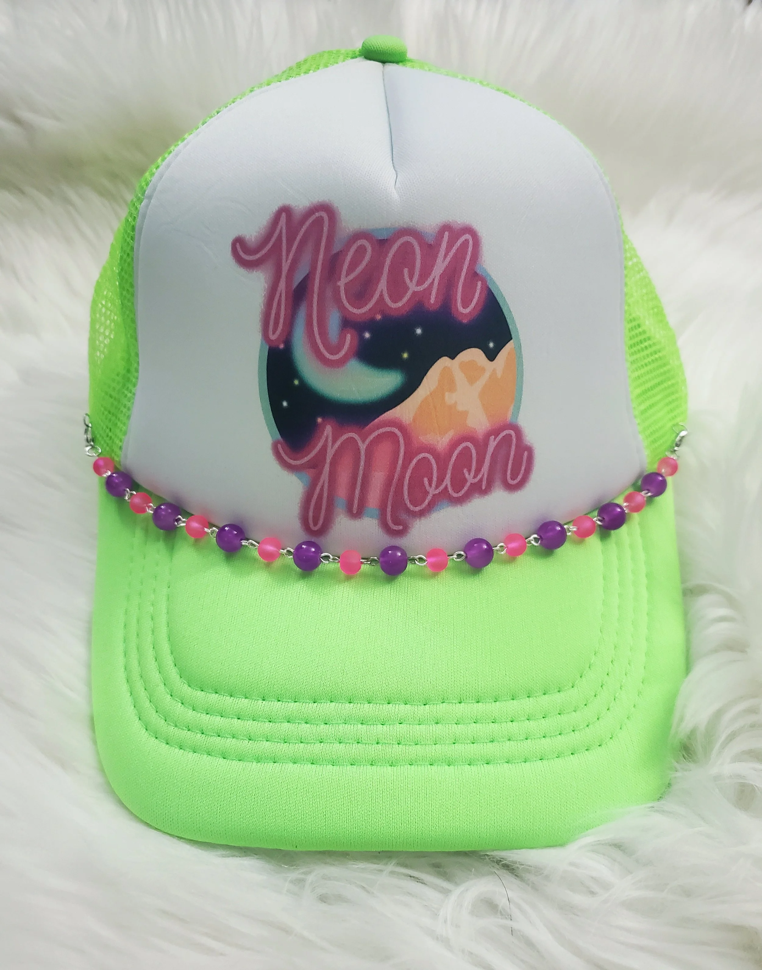 Neon Moon Hat