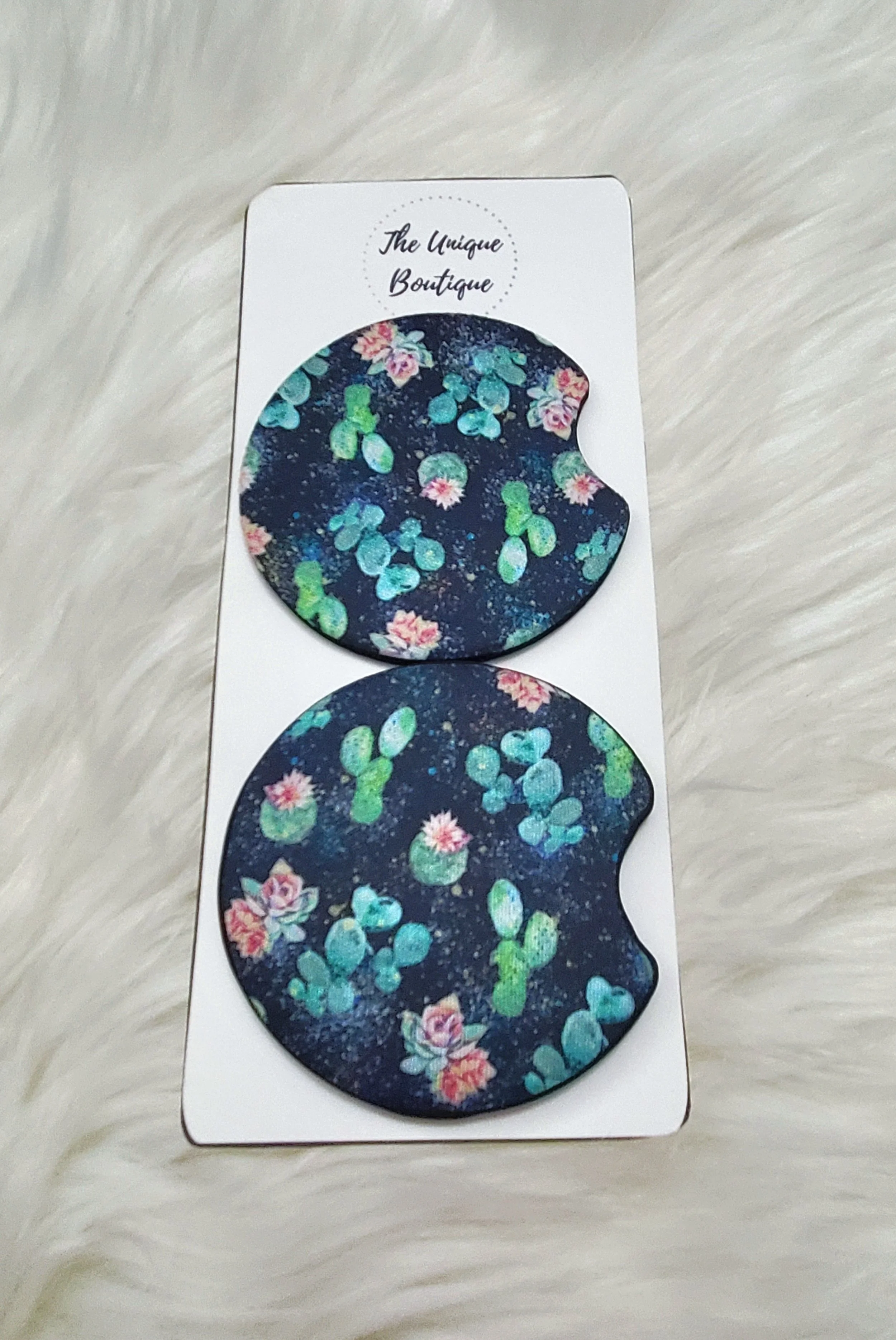 Cactus Car Coasters