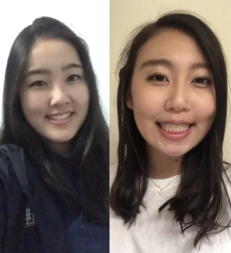 Michaela Kop and Mona Hirose