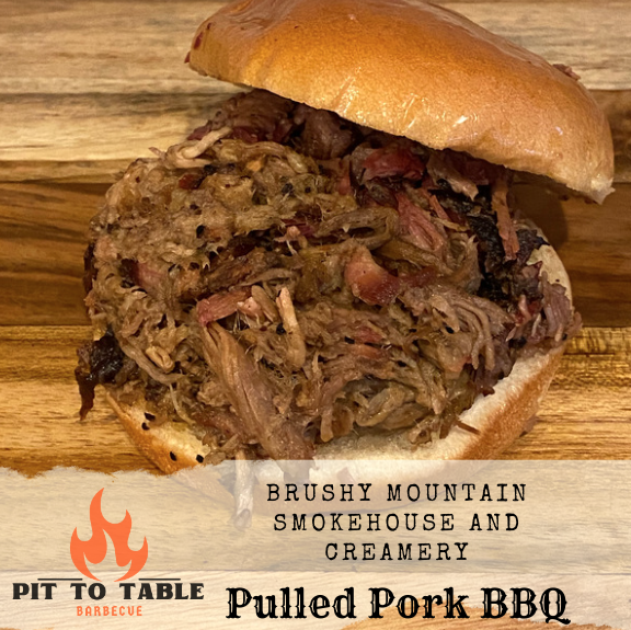 Brushy Mountain Smokehouse and Creamery: Pulled Pork BBQ