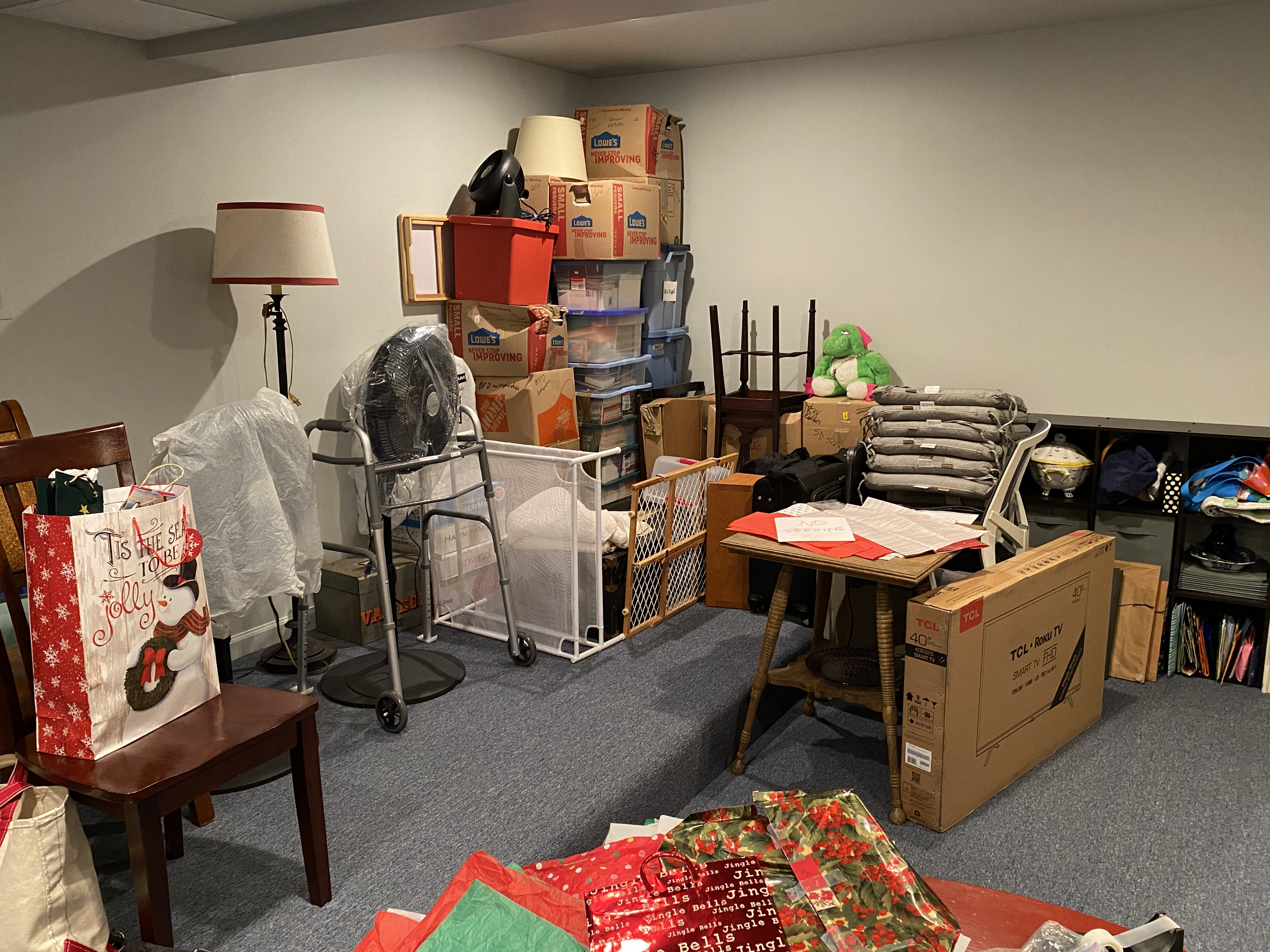 storeroom 1 before