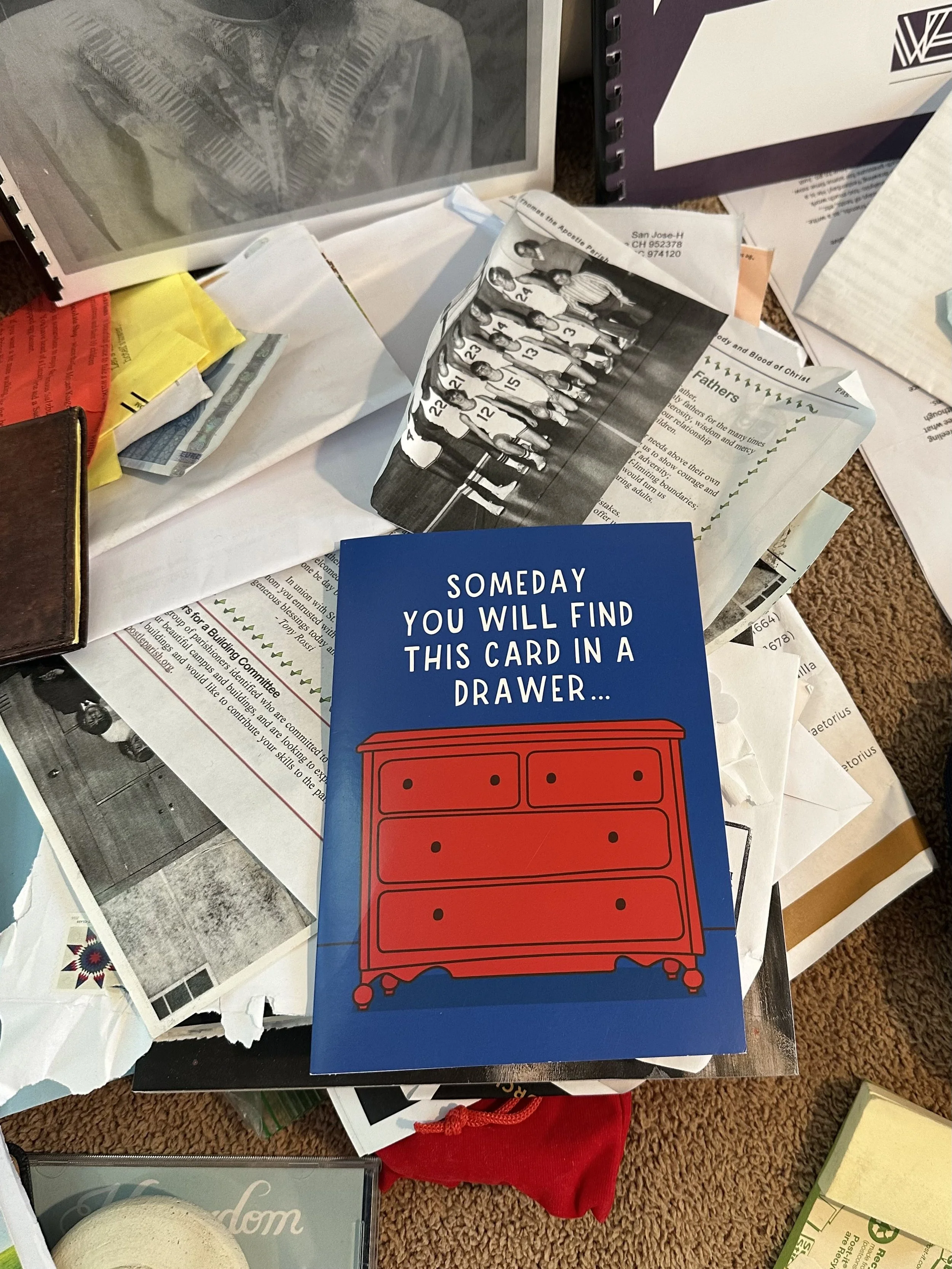 What’s in YOUR Bedside Table? Reflections on Correspondence