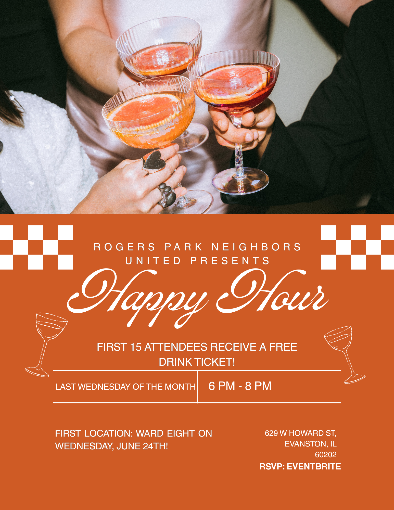 Rogers Park Neighbors United - Happy Hour