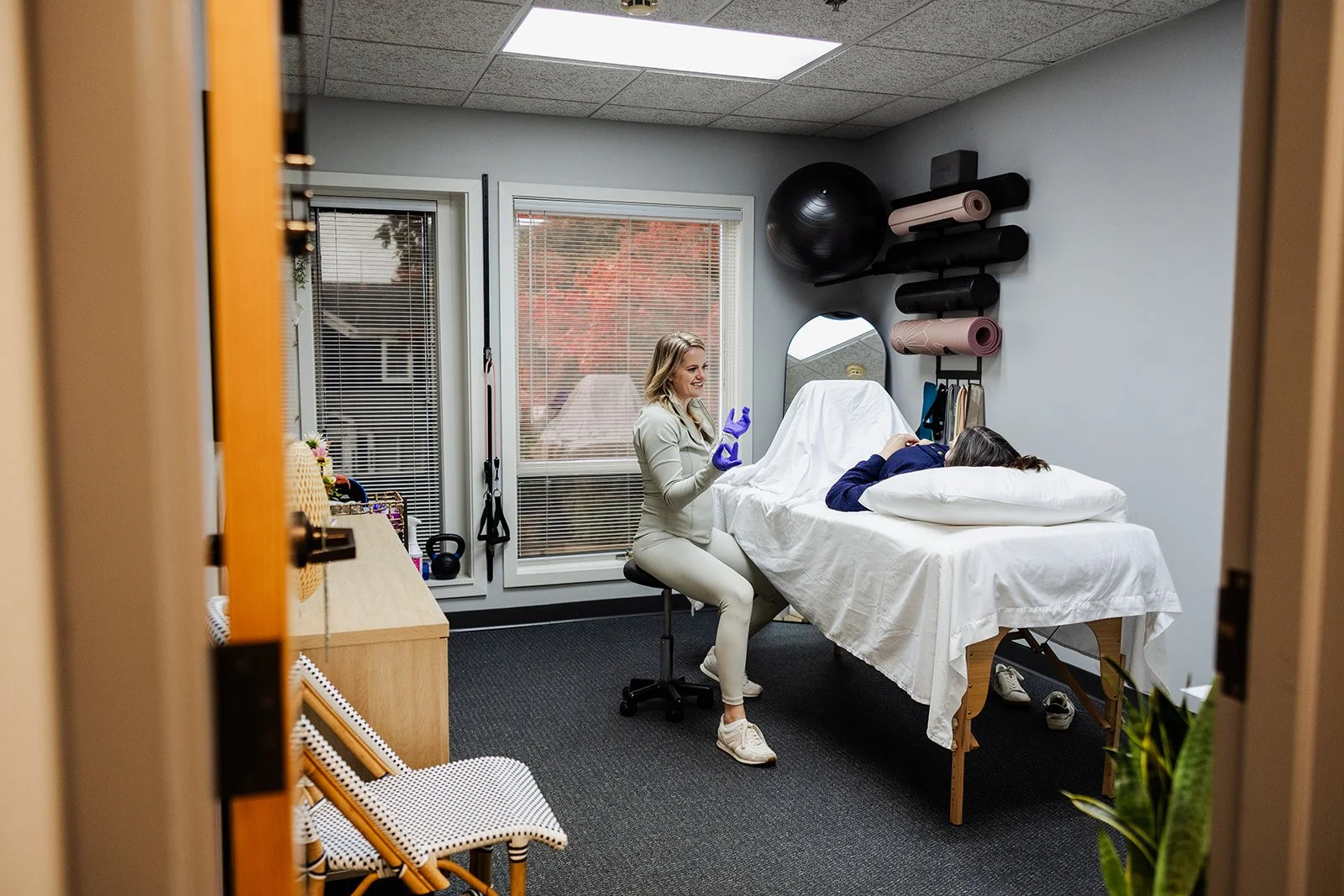 first pelvic floor physical therapy appointment