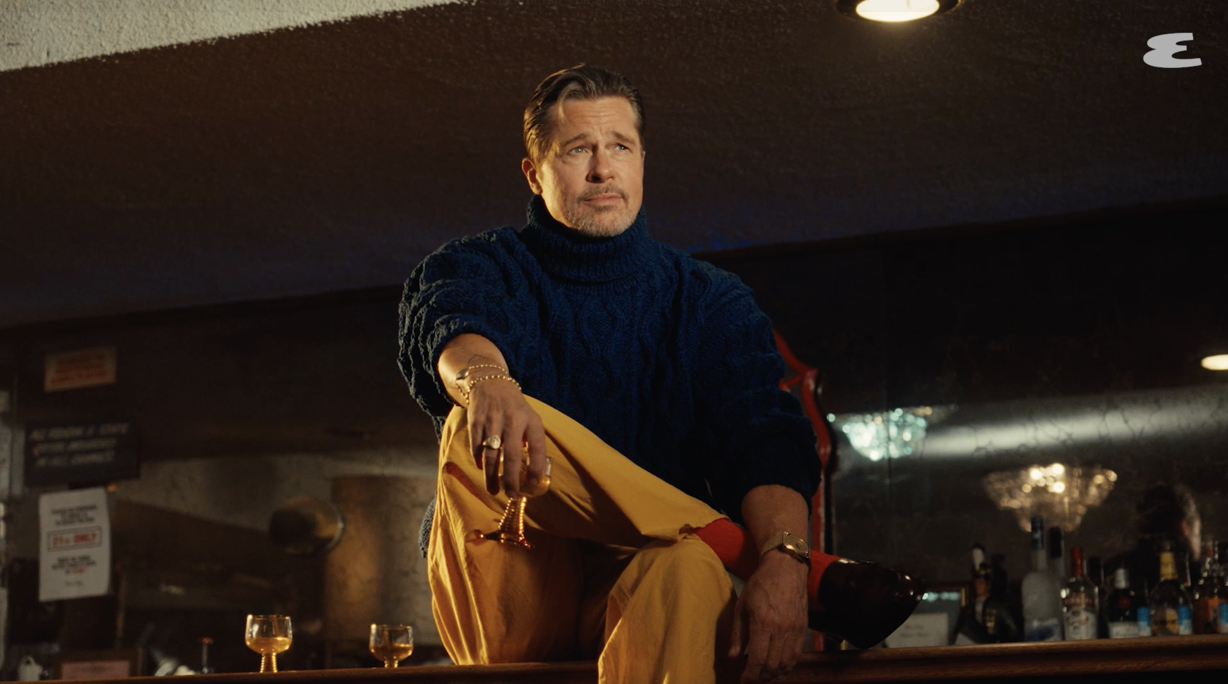 Brad Pitt for Esquire Mavericks of Hollywood