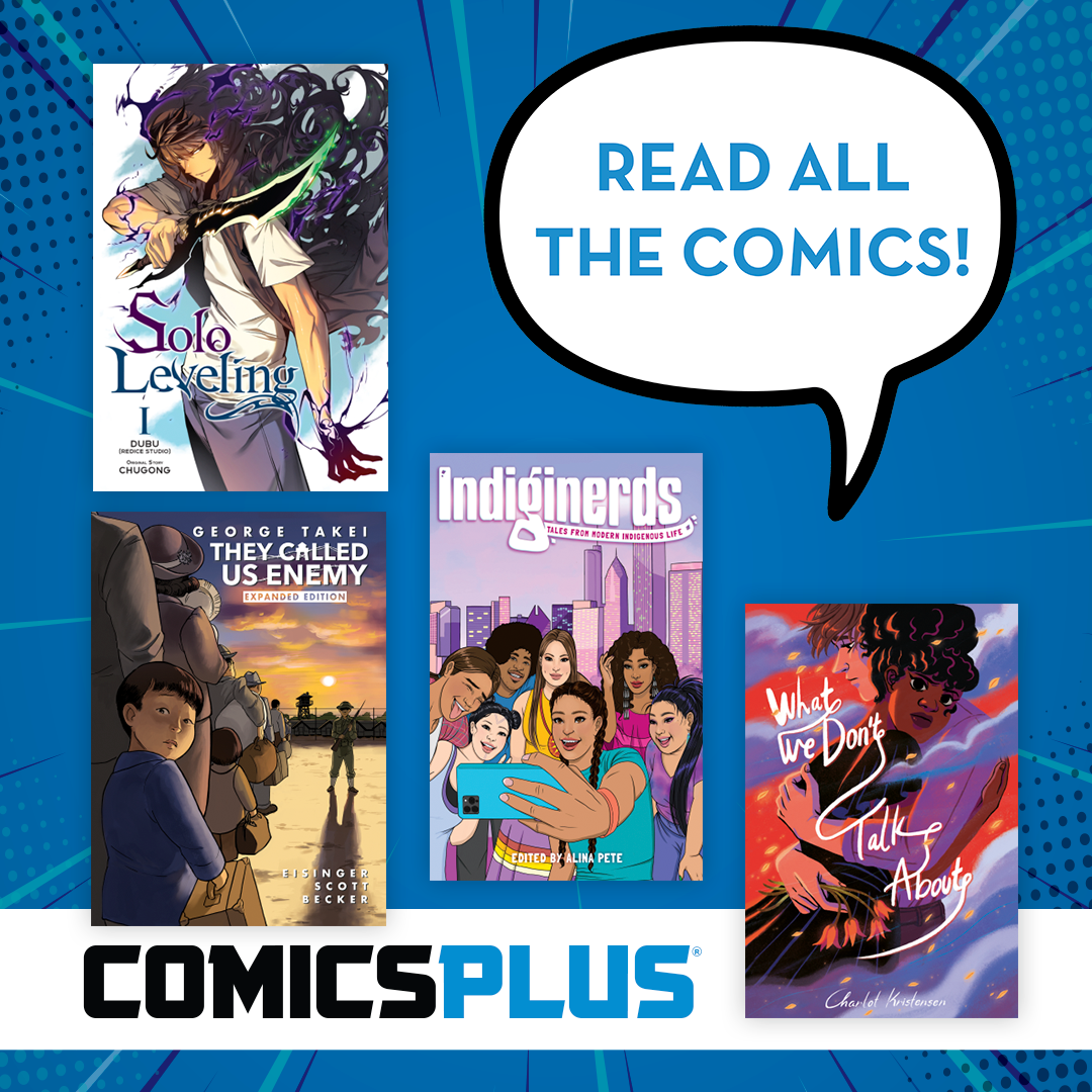 Access Comics and Manga 24/7 with your Library Card Number and PIN
