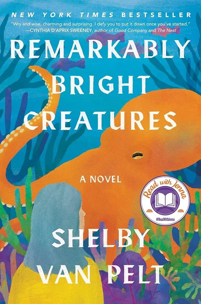 Remarkably Bright Creatures is one of Tom's favorite books. Clicking on the picture will get you to the library catalog where you can place a hold.