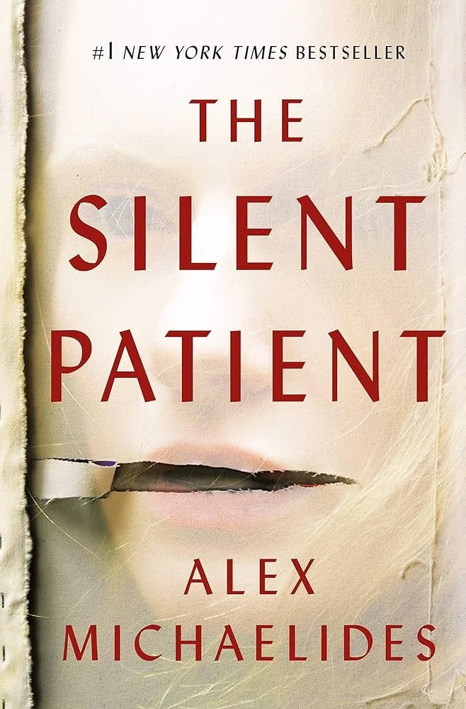 Silent Patient is one of Shannon's favorite books. Clicking on the picture will get you to the library catalog where you can place a hold.