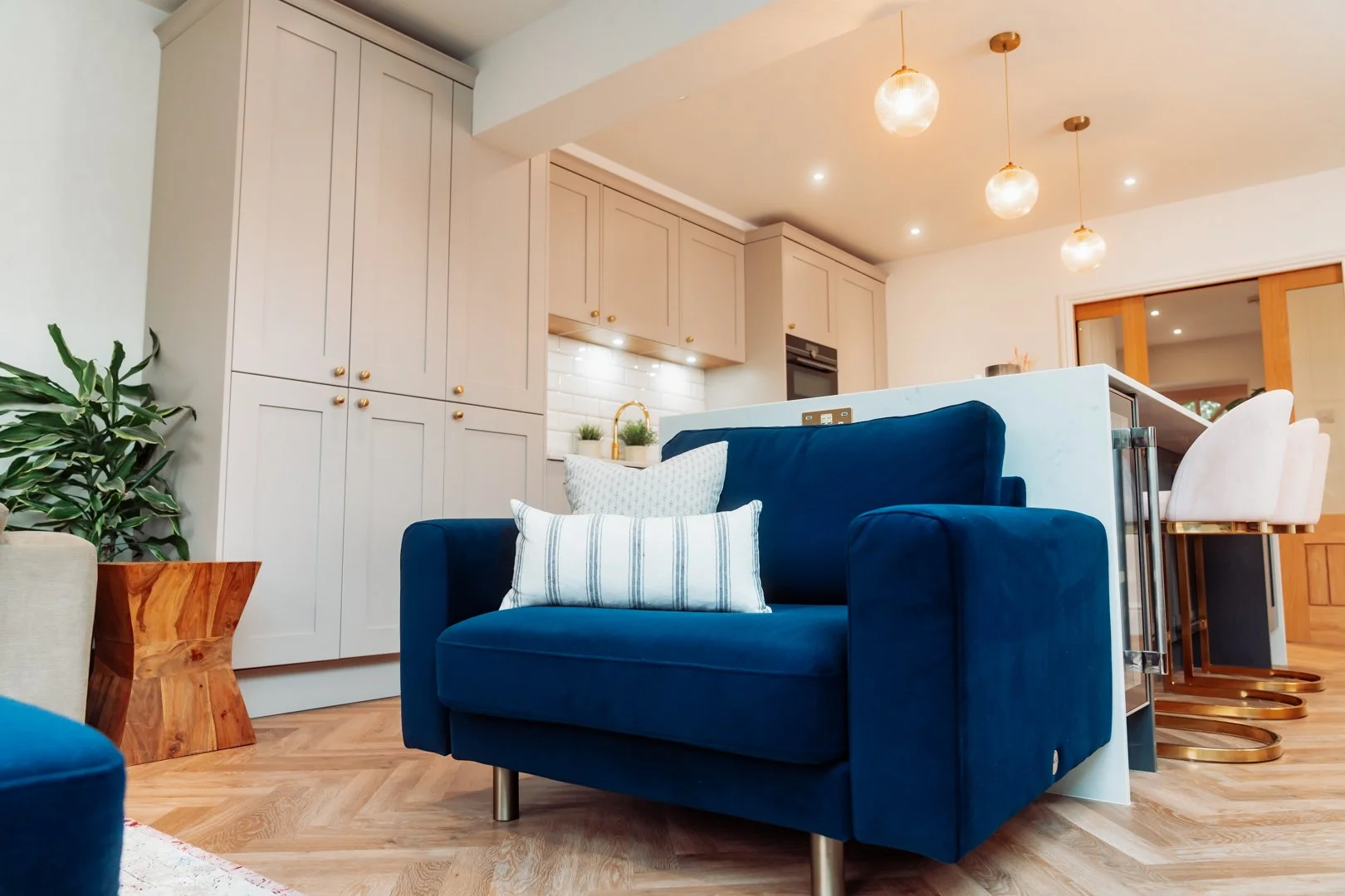 Sitting room designed by Katherine Elizabeth