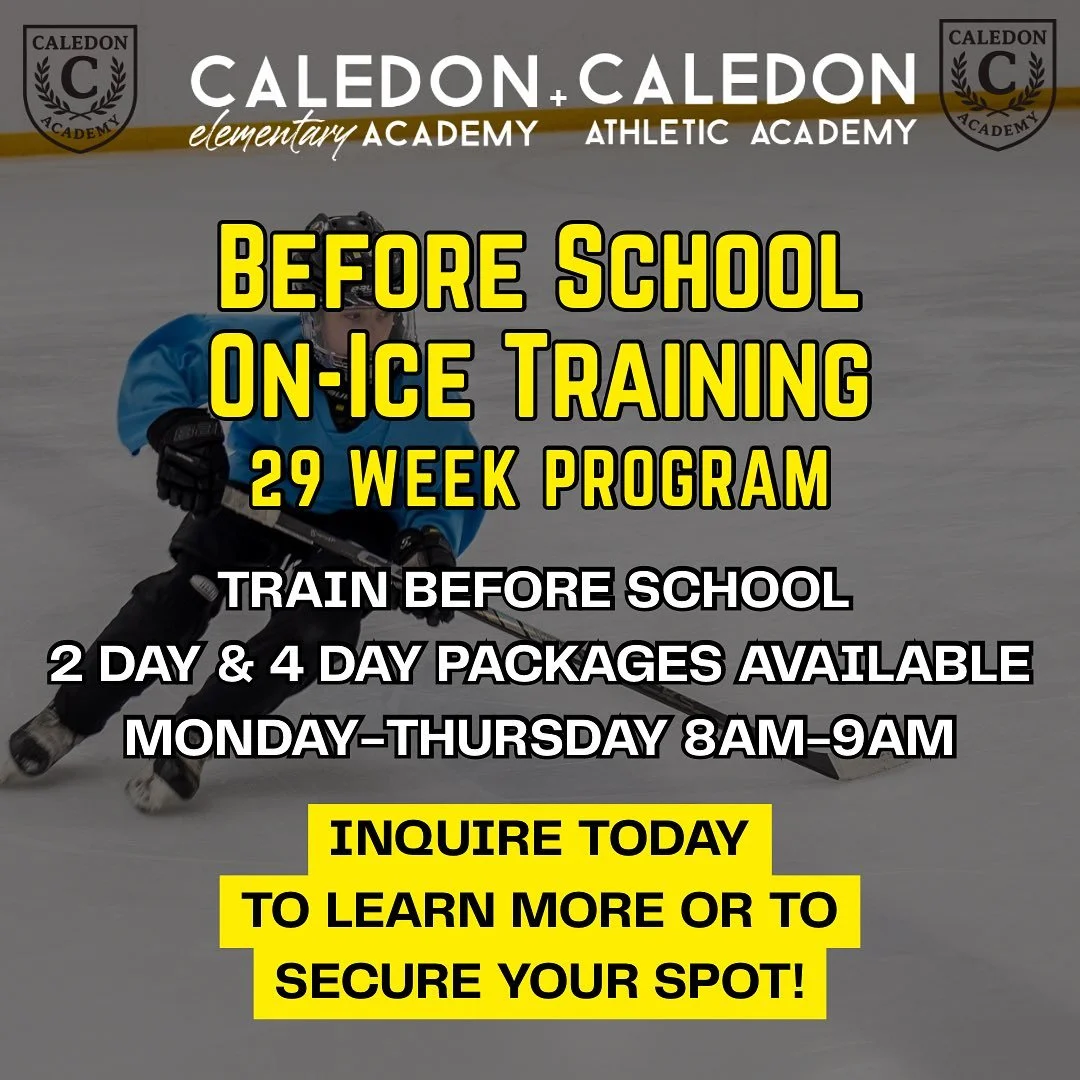 🚨 New Before School Training! 🚨
Already training with a team? Still want that extra edge?

Our Junior Elite Hockey School is now offering a morning training program for dedicated players looking to level up their game. 🏒

✅ 29-week training season