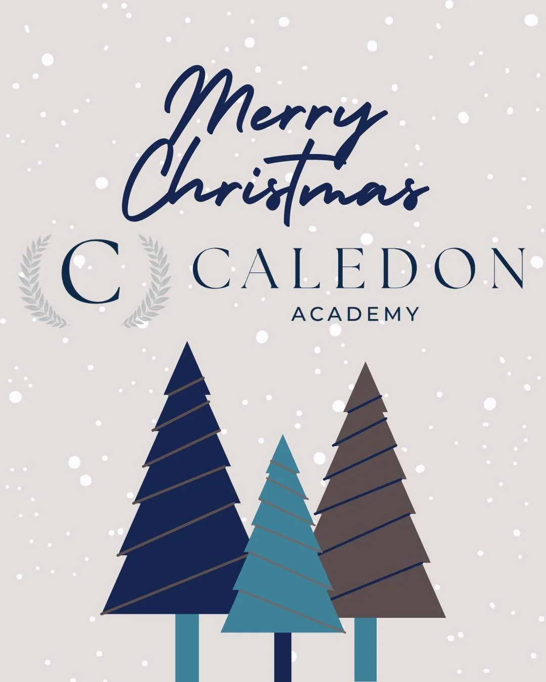 Wishing all of our Caledon Academy families a joyful, peaceful, and memory-filled holiday season. May your days be full of warmth, laughter, and time spent with the ones who matter most. ❤️💚🤍

Thank you for another incredible year &mdash; we&rsquo;