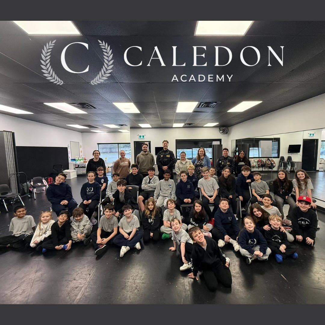 We were so excited to kick off Career Month with a special visit from our local OPP! 👮&zwj;♂️🚓

Our students had the opportunity to hear from officers working in different departments, including traffic, search and rescue, and an officer who works 